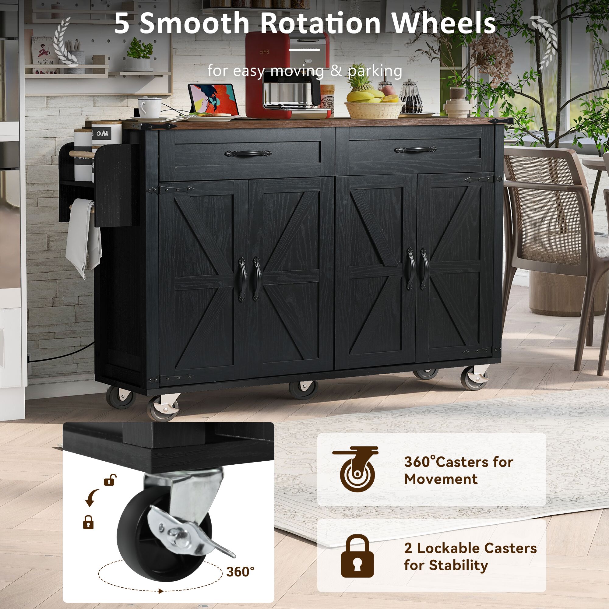 Miki Shinly KK-348B-58QI Kitchen-Furniture - View #2