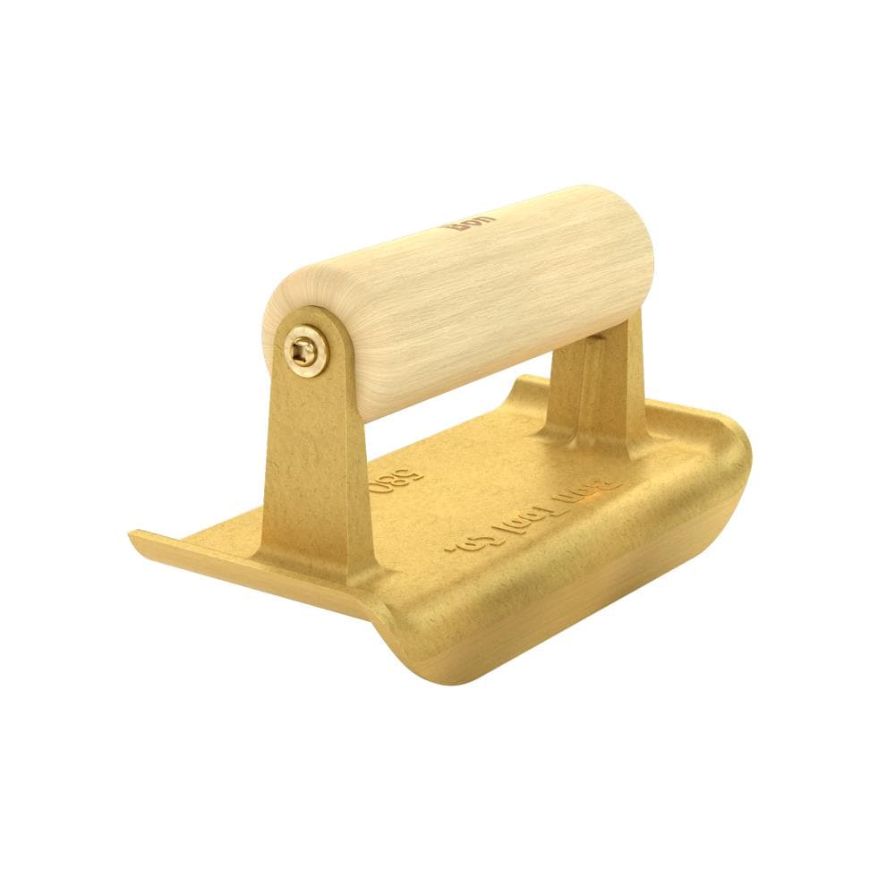 Bon Tool 12-580 6-in x 2.75-in Bronze Concrete Edger with 0.25-in Radius