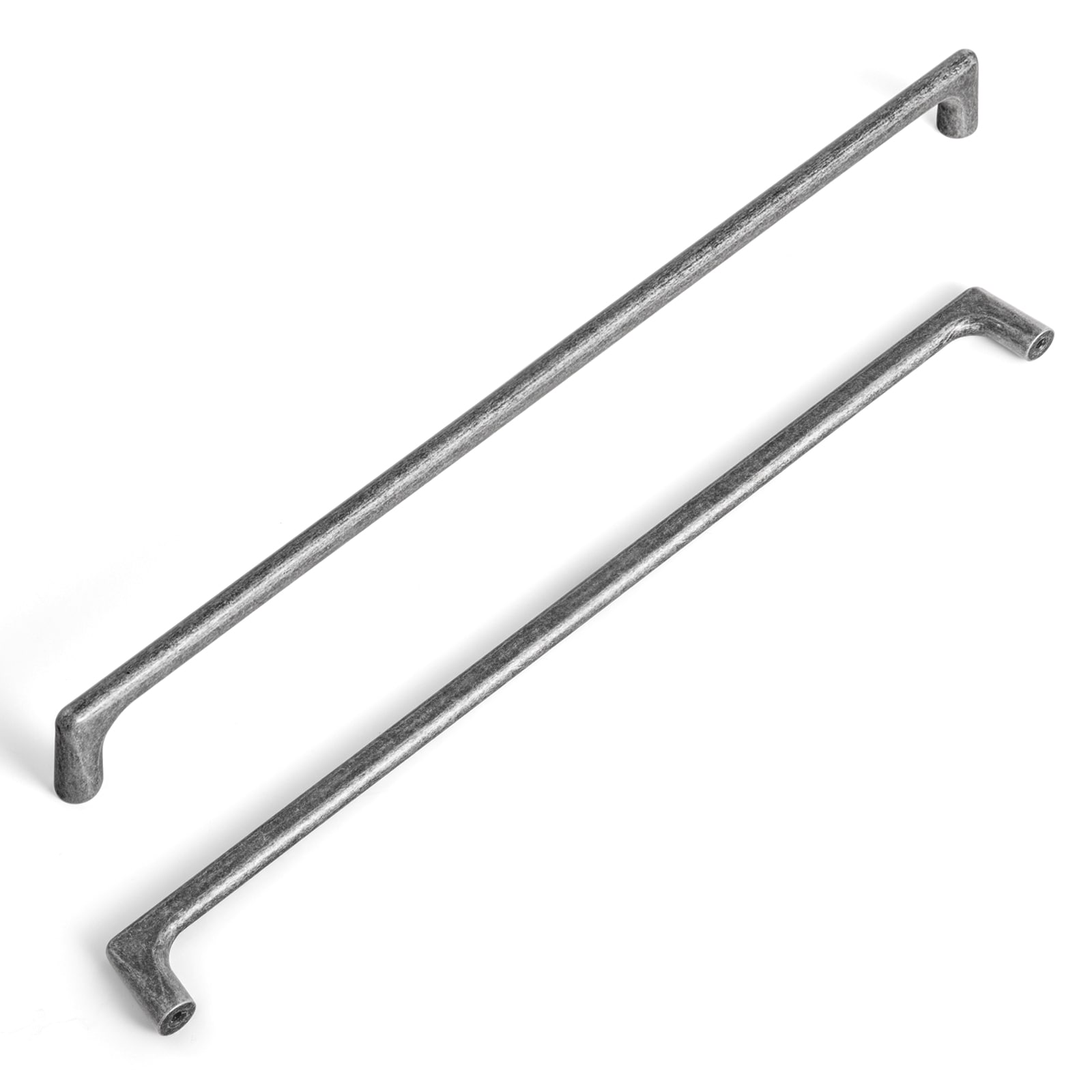 Miaokesen 052TIE-320 12-5/8-in , 320mm Center to Center Weathered Nickel Cylindrical Bar Drawer Pull 6 -Pack