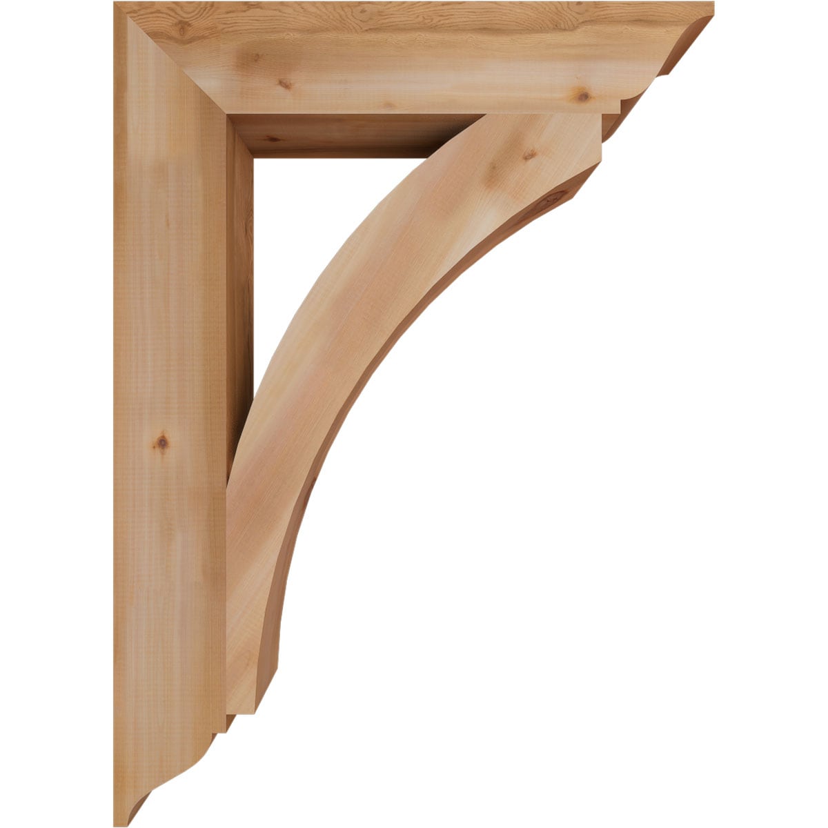 Ekena Millwork BKT06X32X44THR01SWR Exterior-Brackets-Braces - View #3