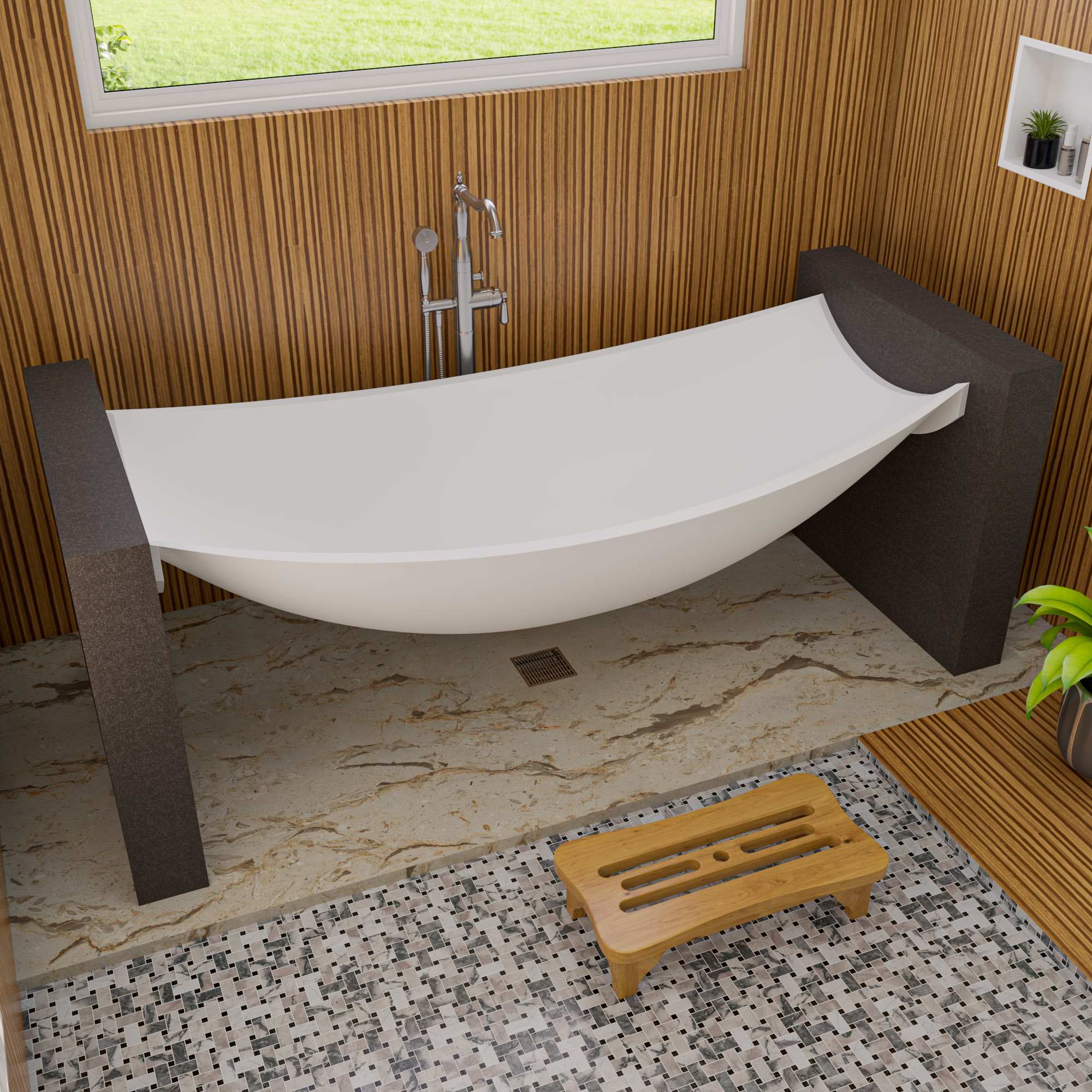 ALFI HAMMOCKTUB2-WM bathtubs - View #4