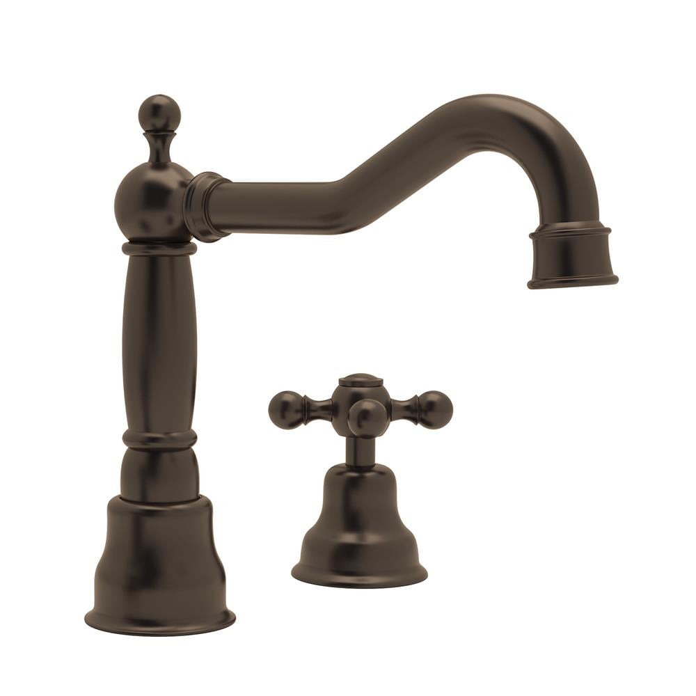 Rohl Country Bath Tuscan Brass 2-handle Widespread Bathroom Sink Faucet ...