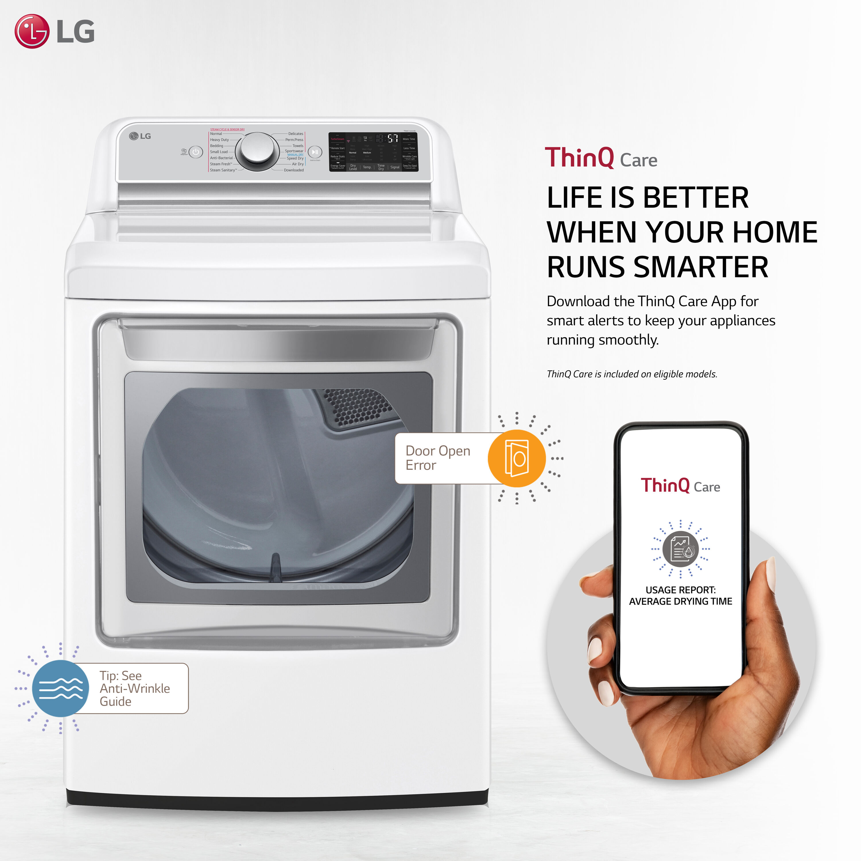 LG DLGX7901WE Gas-Dryers - View #13