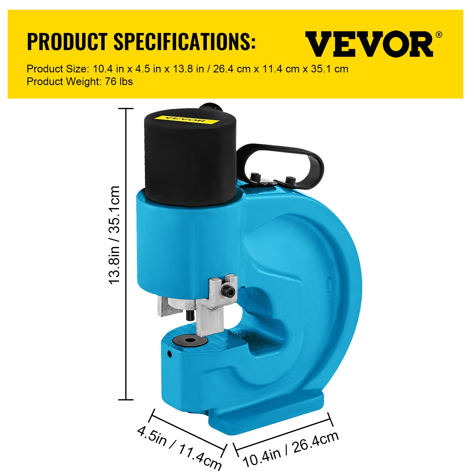 VEVOR CH-70SBFJDKJ00001V0 Knockout-Sets - View #10