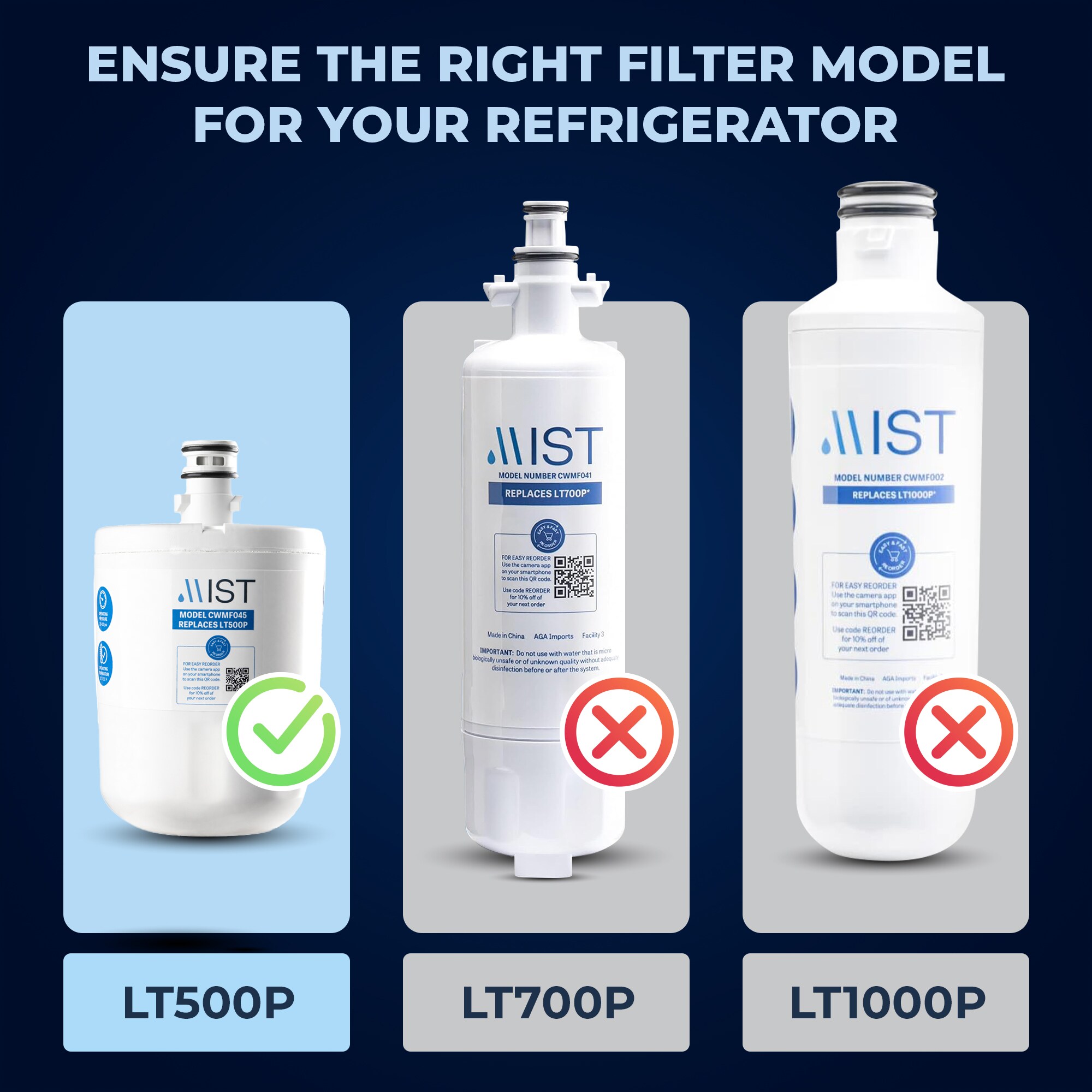 Mist CWMF345 Refrigerator-Water-Filters - View #2