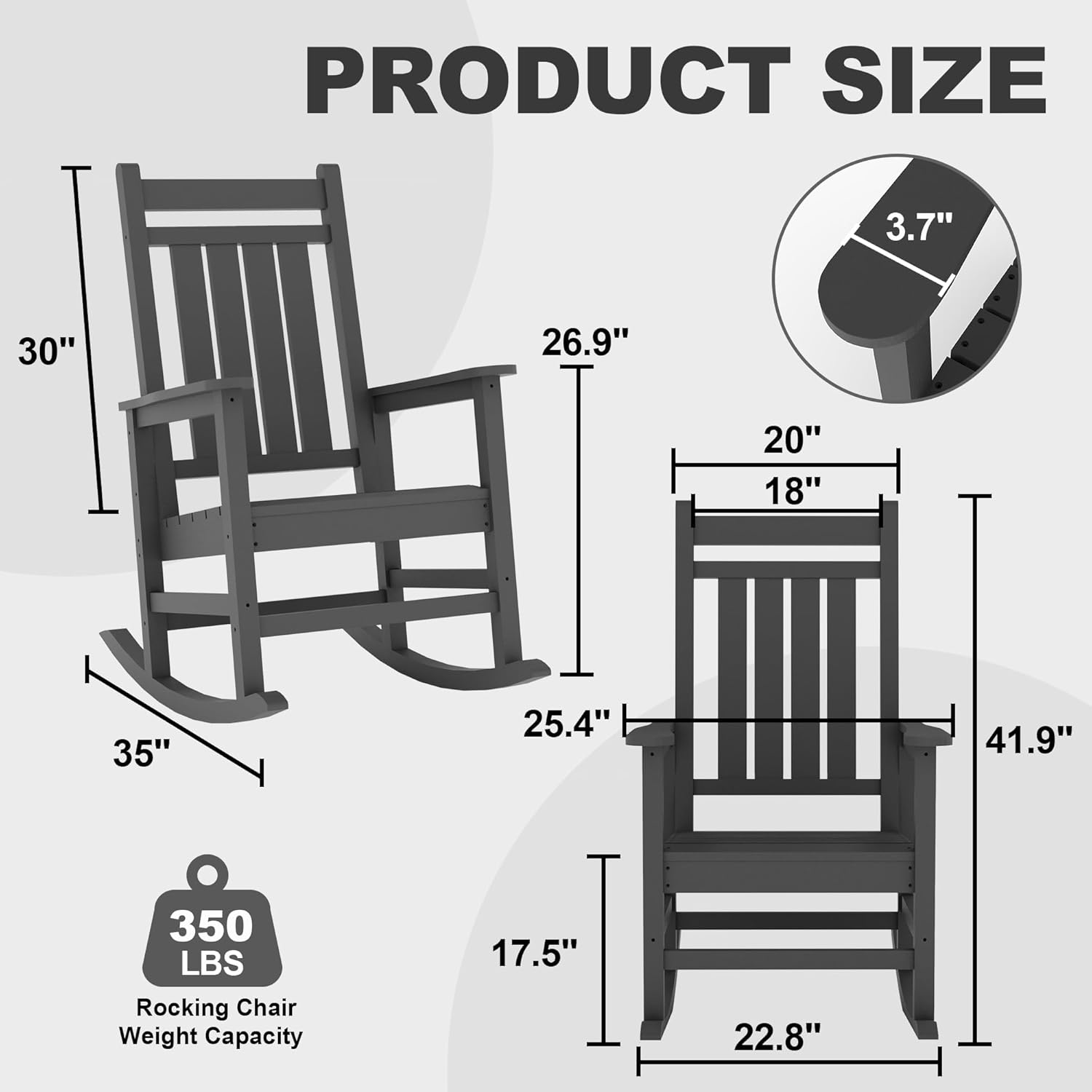 GarveeLife JSS-PPG-33BHQKHL chairs - View #3