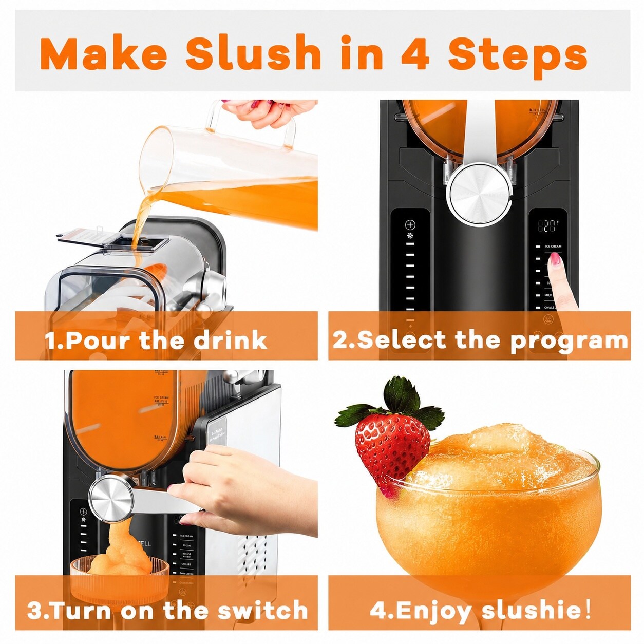 Aoibox LABQ933Z Frozen-Drink-Makers - View #4