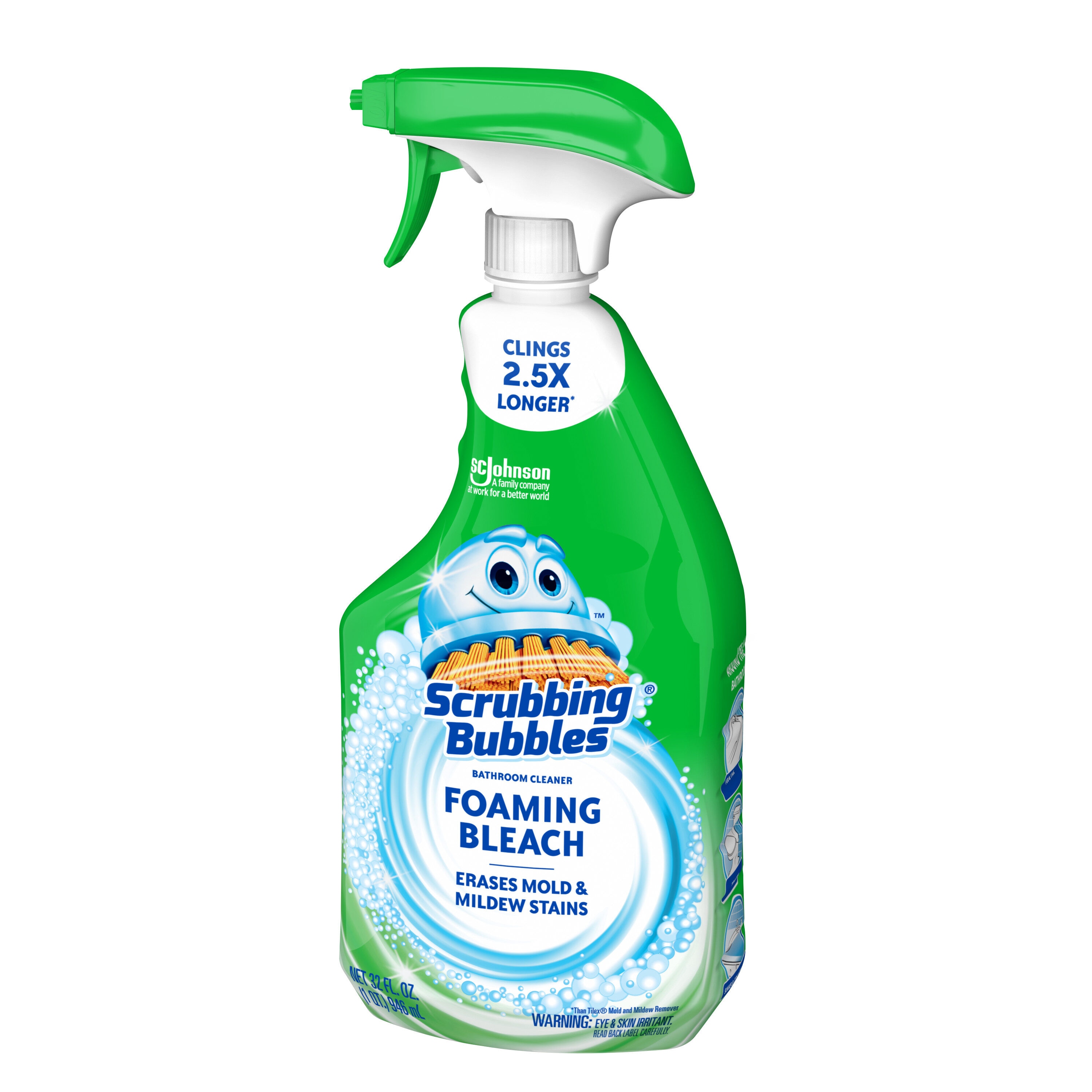 Scrubbing Bubbles® Bathroom Cleaner - 25 oz Can S-21457 - Uline