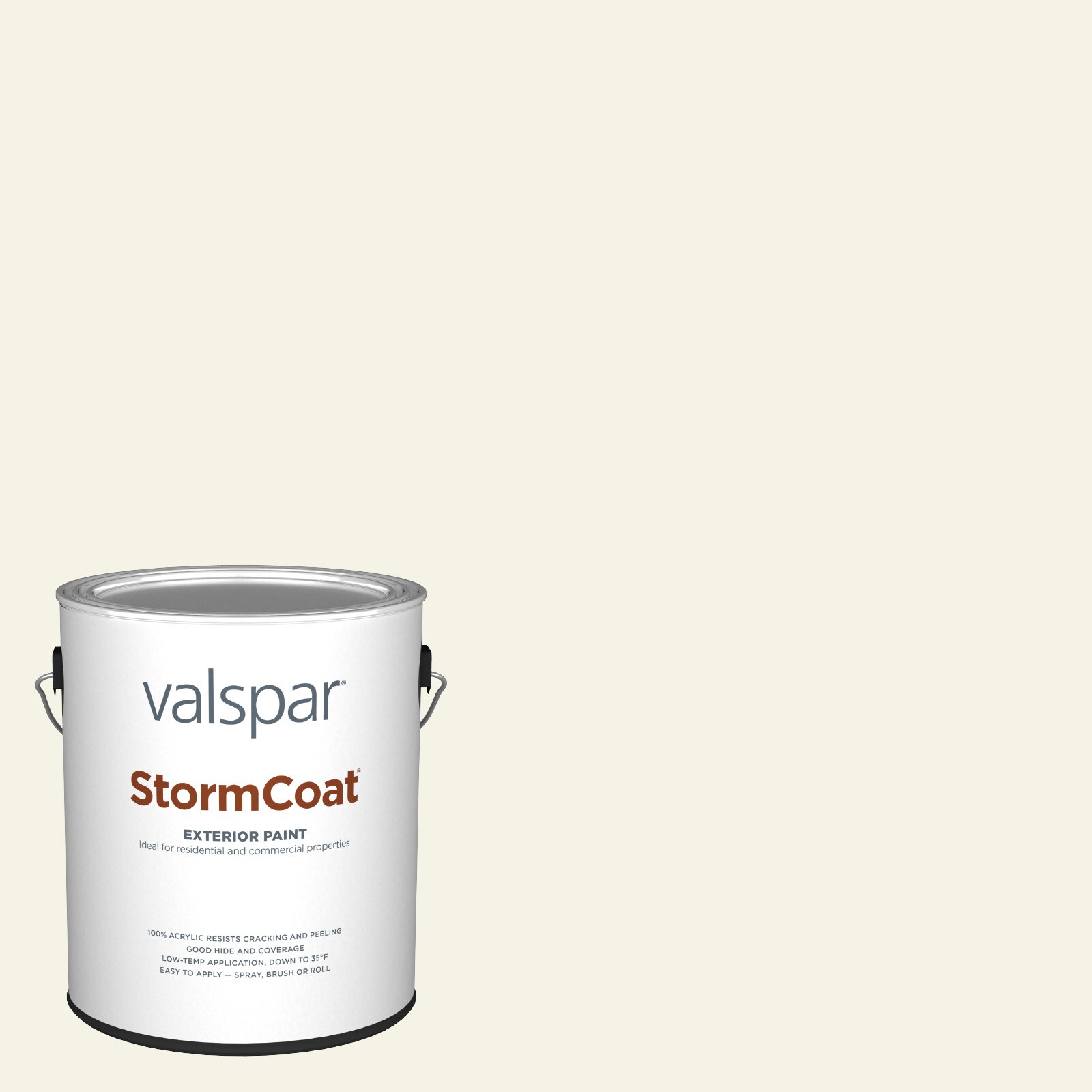 Valspar 7003-23-147491 Storm Coat Semi-gloss Lemon Edge 7003-23 Latex Exterior ( 1-gallon )