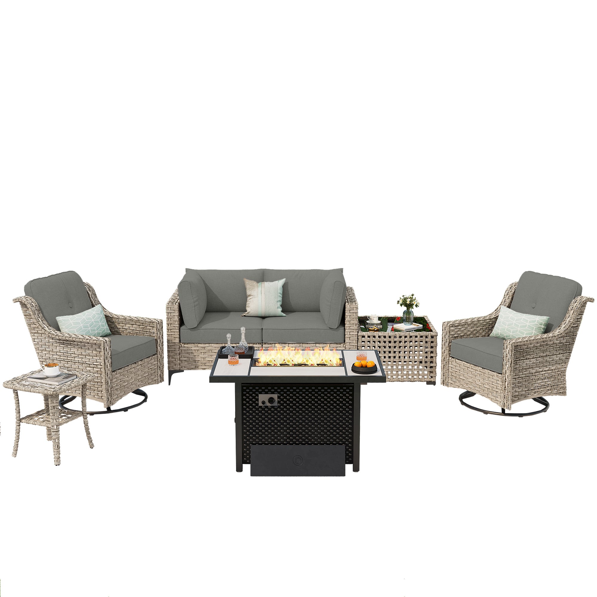 ALTRIGUS 6L-CFP03-YZSKT207-AL Patio-Conversation-Sets - View #2