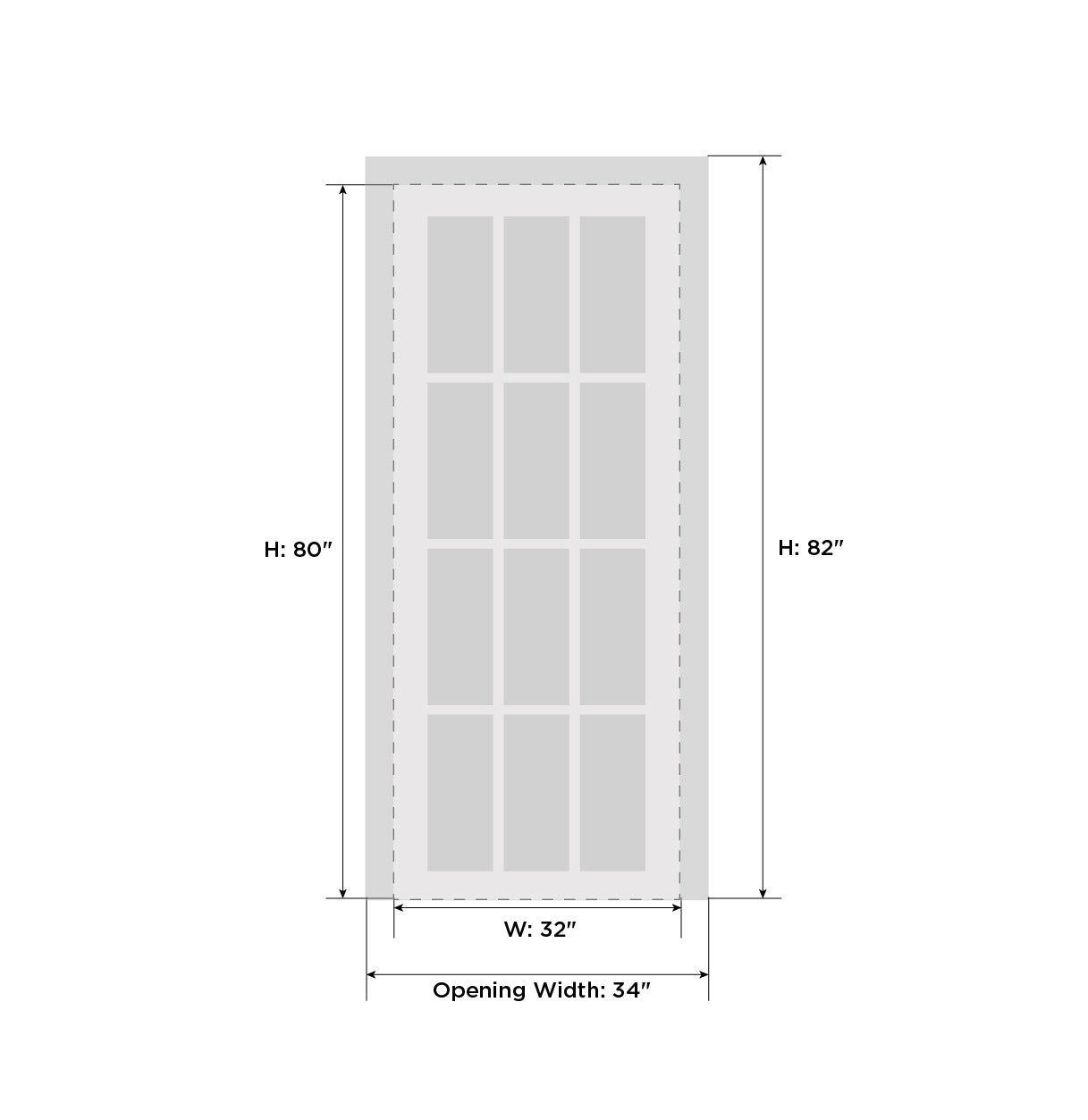 SARTODOORS PL0012IPBTN32RHI Pre-Hung-Doors - View #4