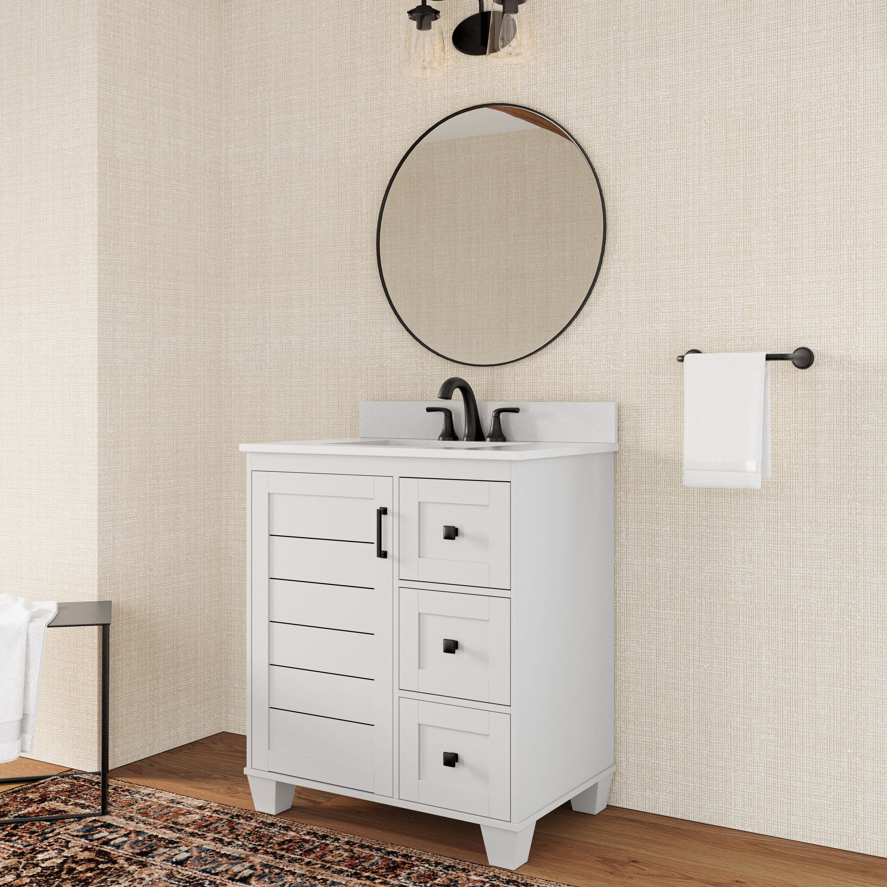 allen + roth LWS30GBV Bath-Vanity-Combo - View #4