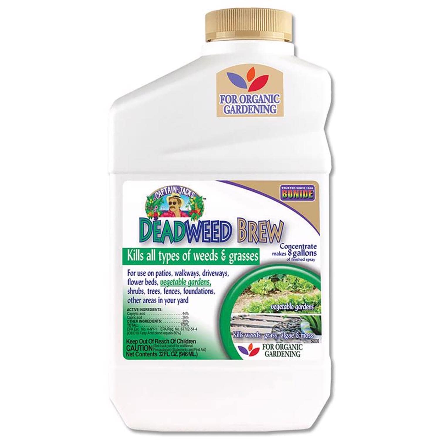 Captain Jack's Broadleaf Killer Concentrate 32 oz