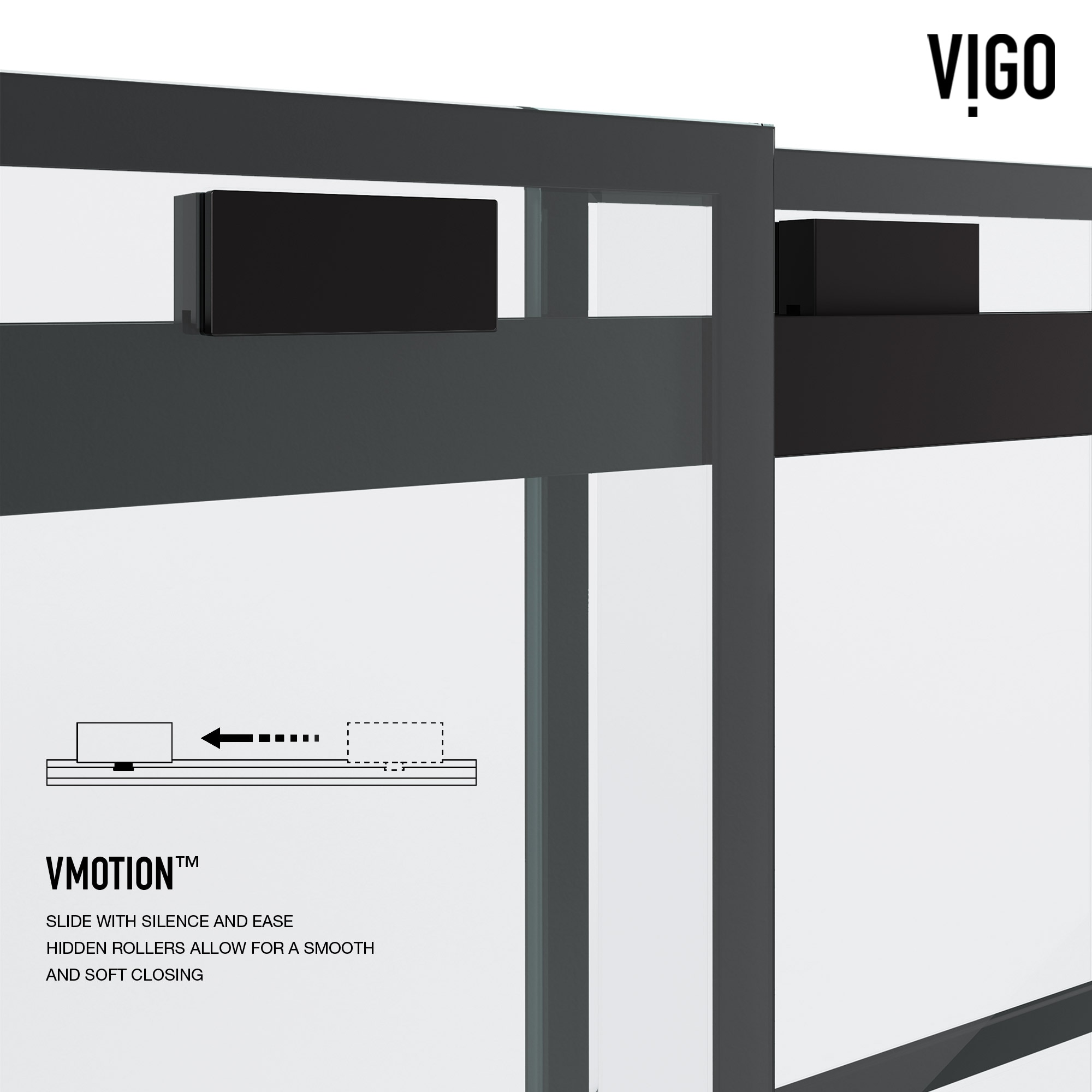 VIGO VG6023MBGCL6066 Bathtub-Doors - View #13