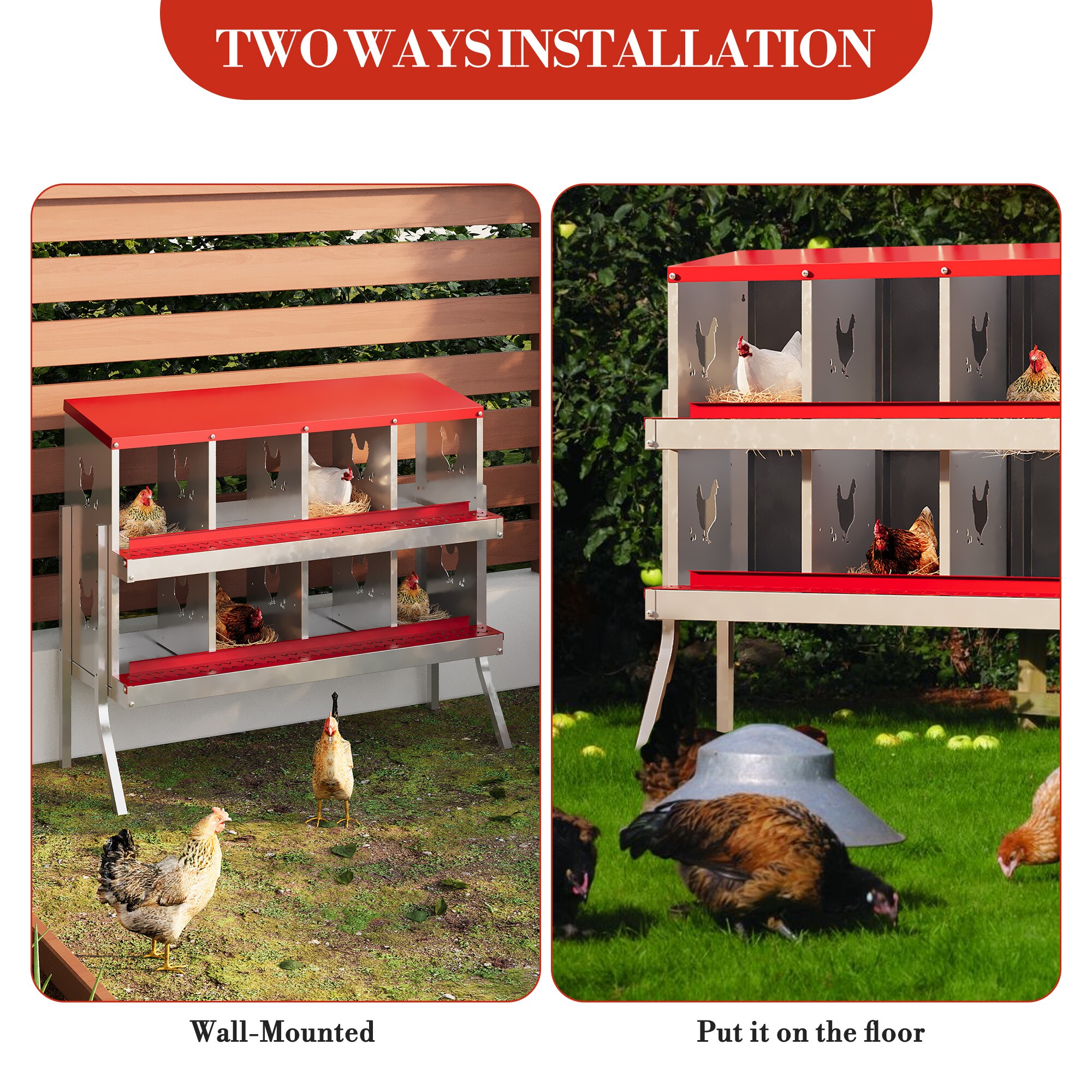 Garvee 822264698058 Chicken-Coops-Rabbit-Hutches - View #6