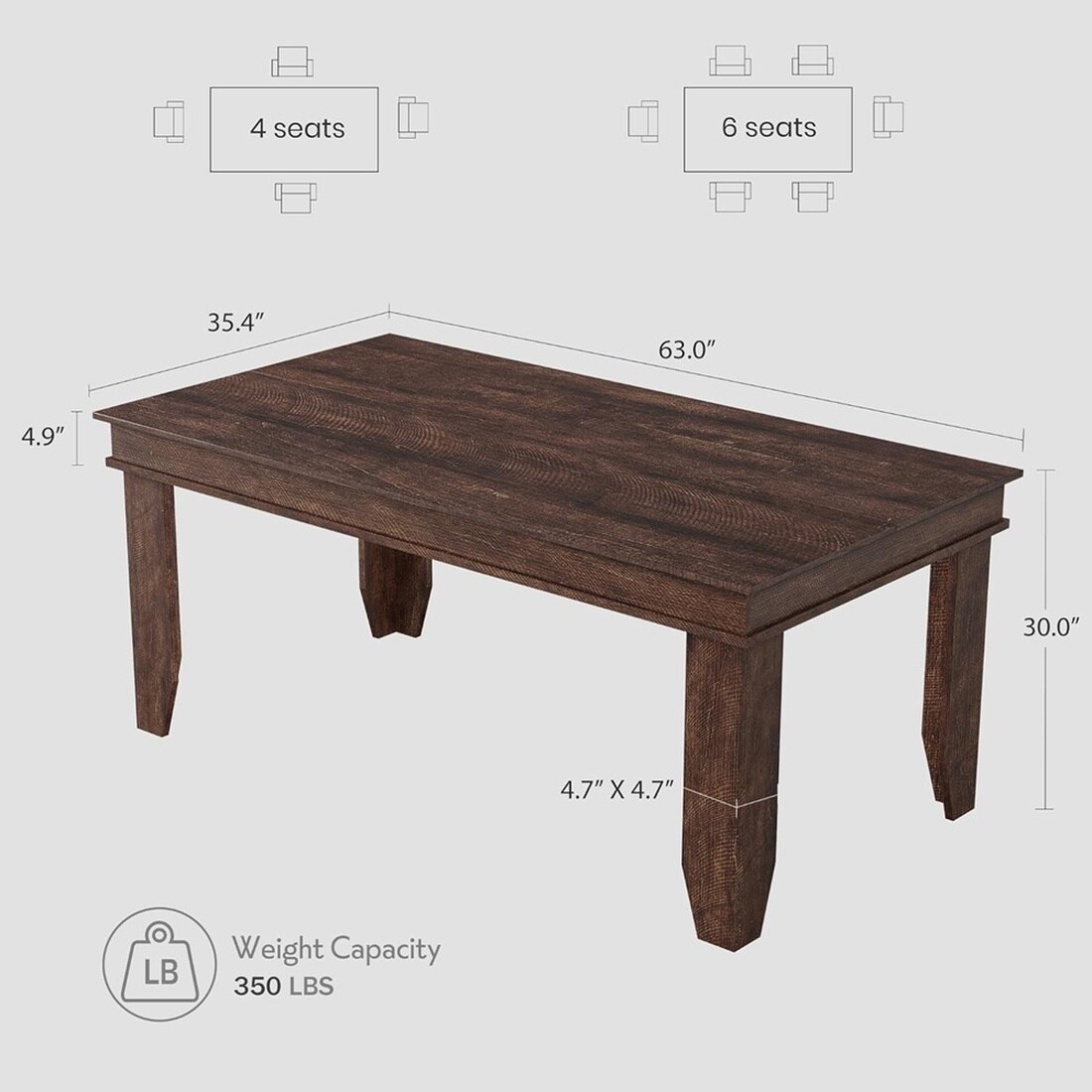 Aoile XH26081038 Dining-Tables - View #2