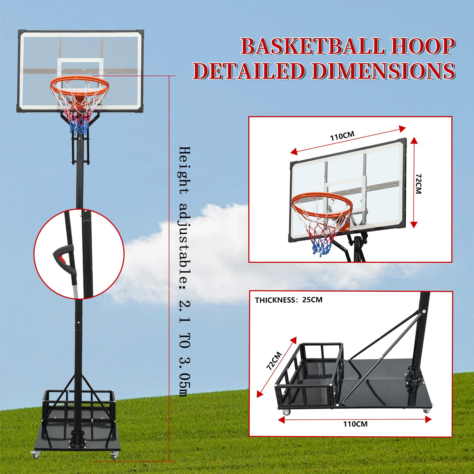 Tatayosi T3297S00001 Basketball-System - View #2