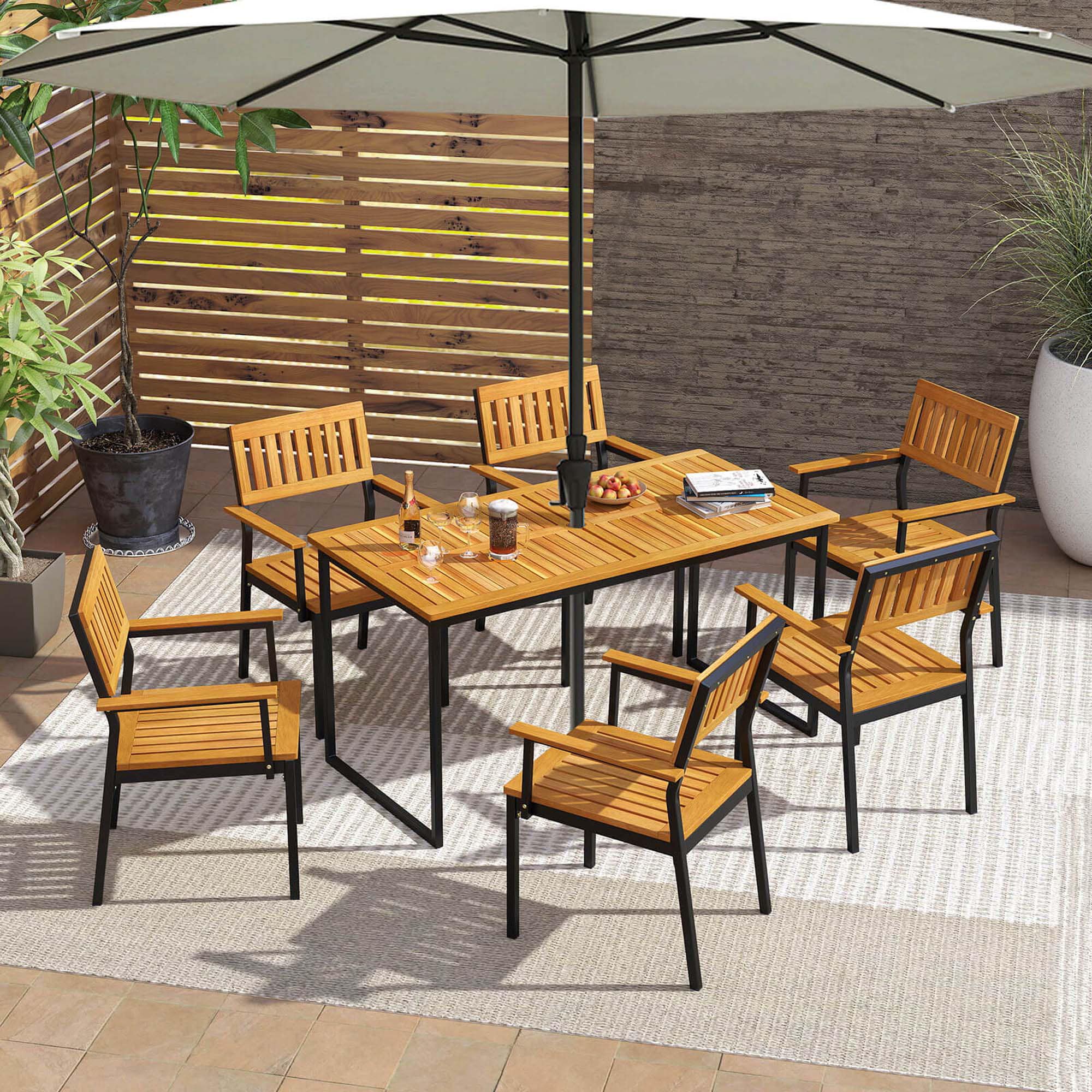Costway HCST04218 Dining-Chairs - View #7