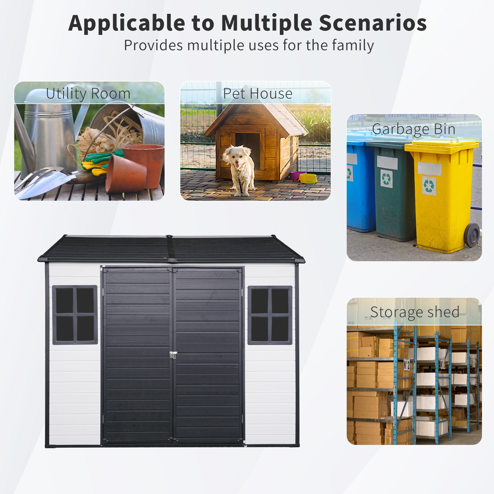 Mondawe MD-WWC00049 Vinyl-Resin-Storage-Buildings - View #5