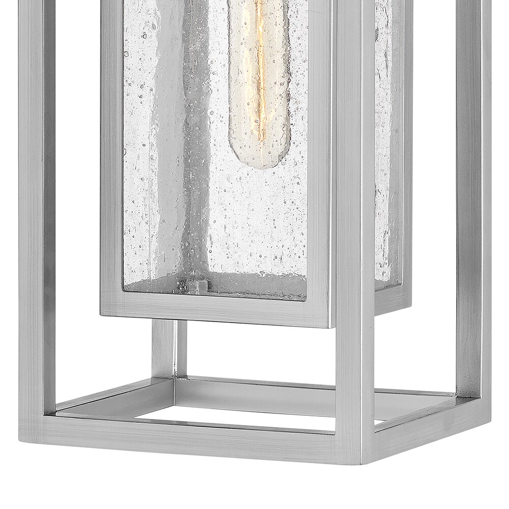 Hinkley Republic 1-Light Outdoor Light In Satin Nickel