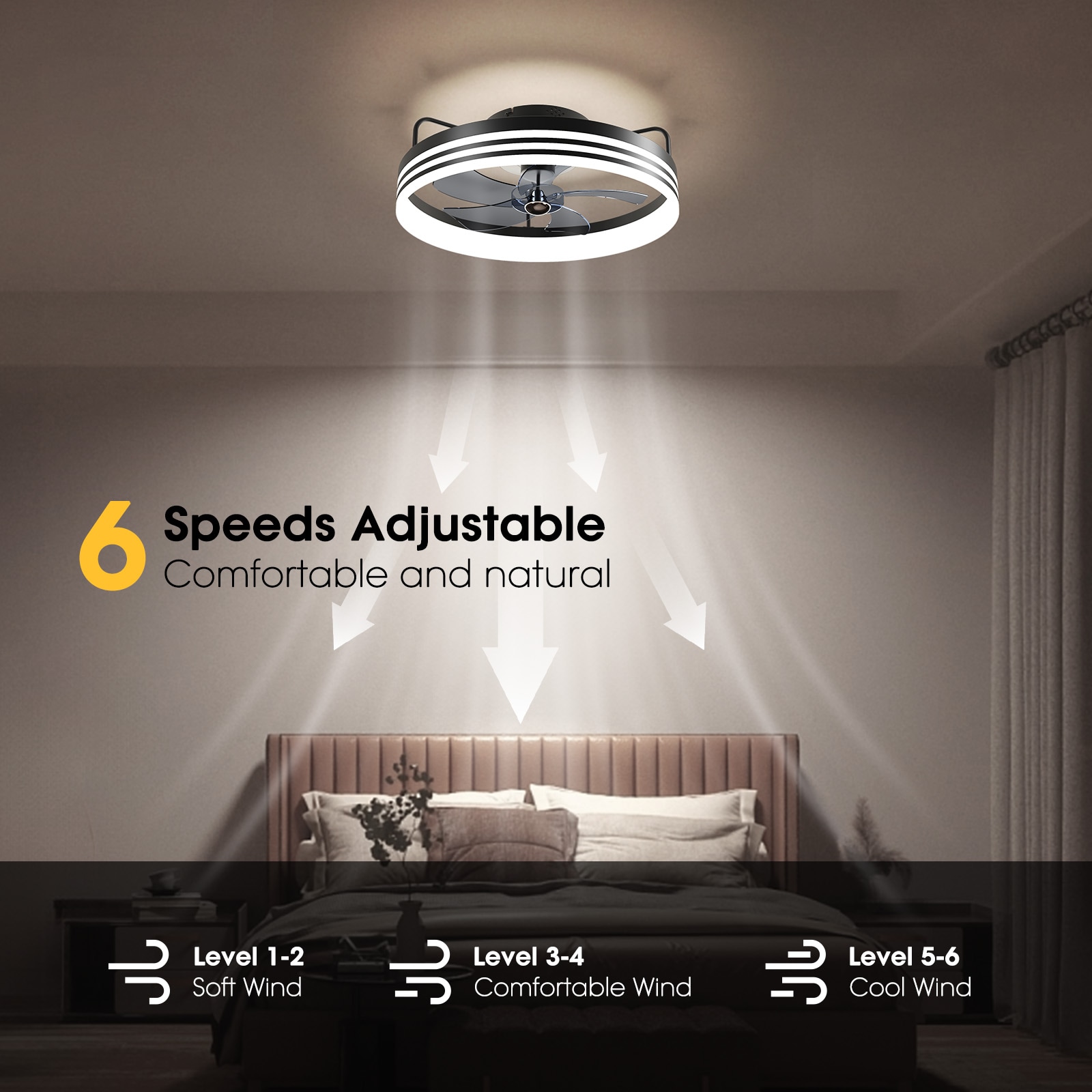 SILJOY CFL-1105 Ceiling-Fans - View #2