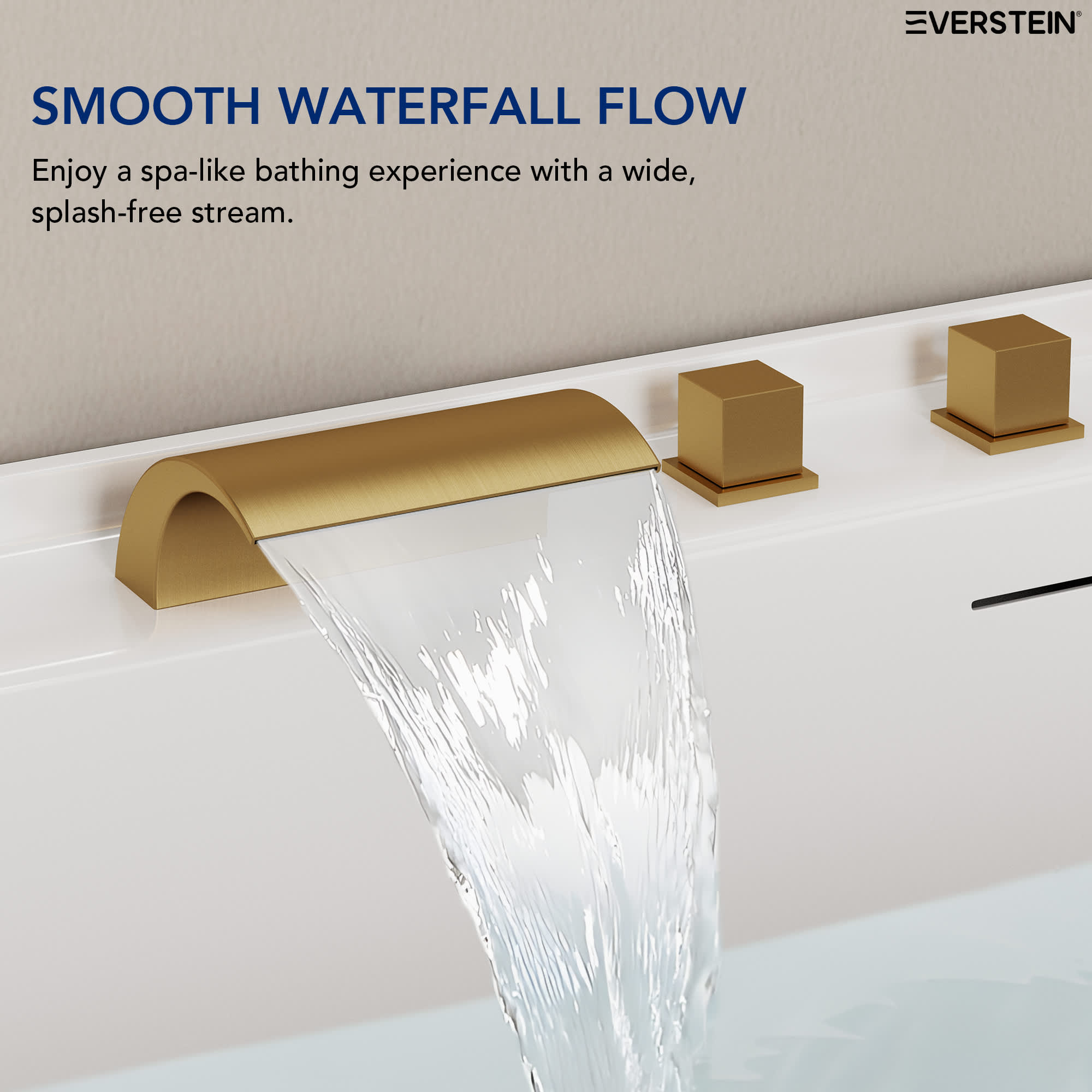 EVERSTEIN SFS-1159-GD Roman-Tub-Faucets - View #4