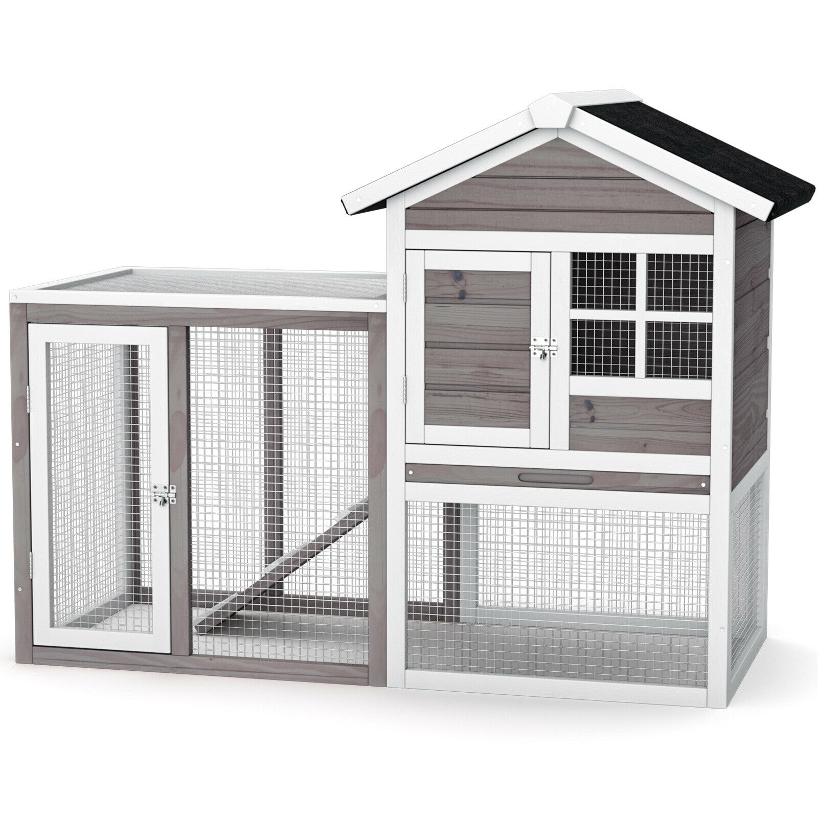 LIVIZA GIG-PS026GR Chicken-Coops-Rabbit-Hutches - View #2