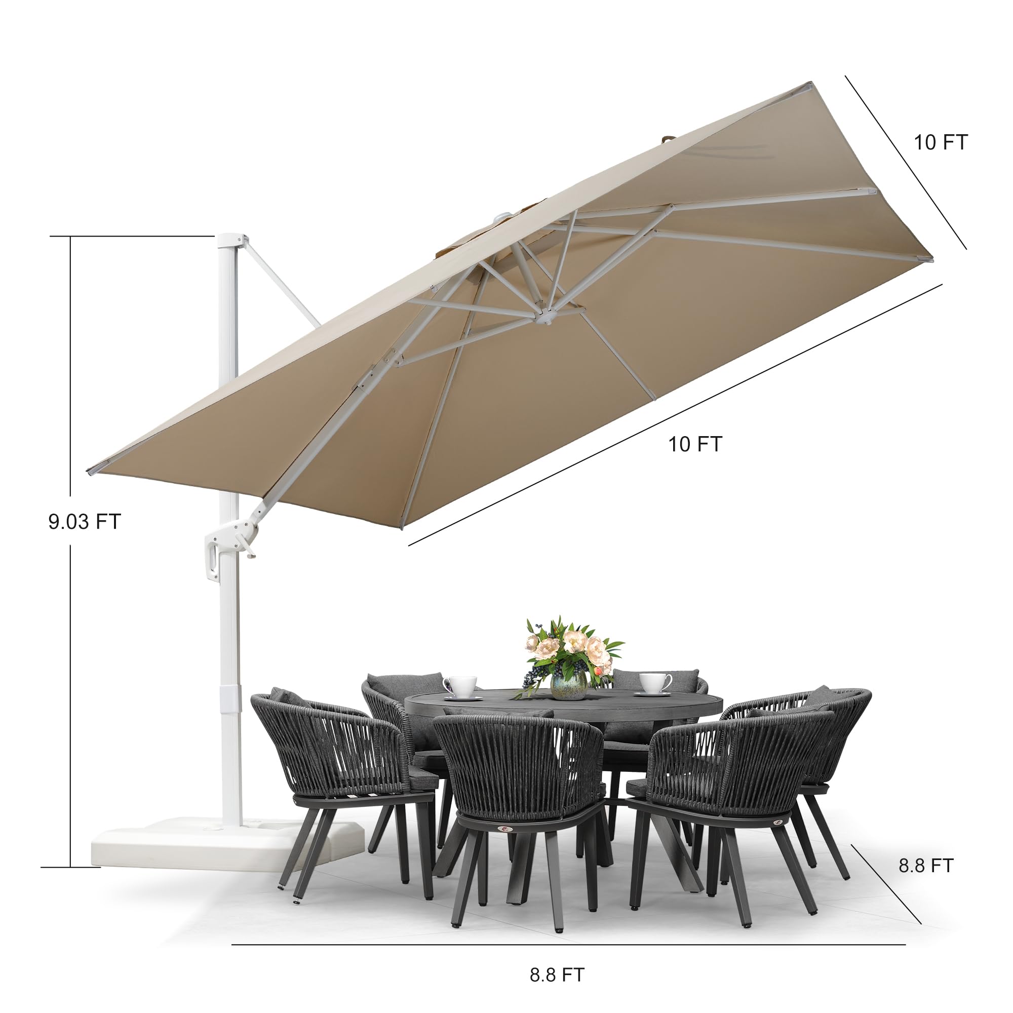 PURPLE LEAF LS02XBS10-KK Umbrellas-2 - View #9