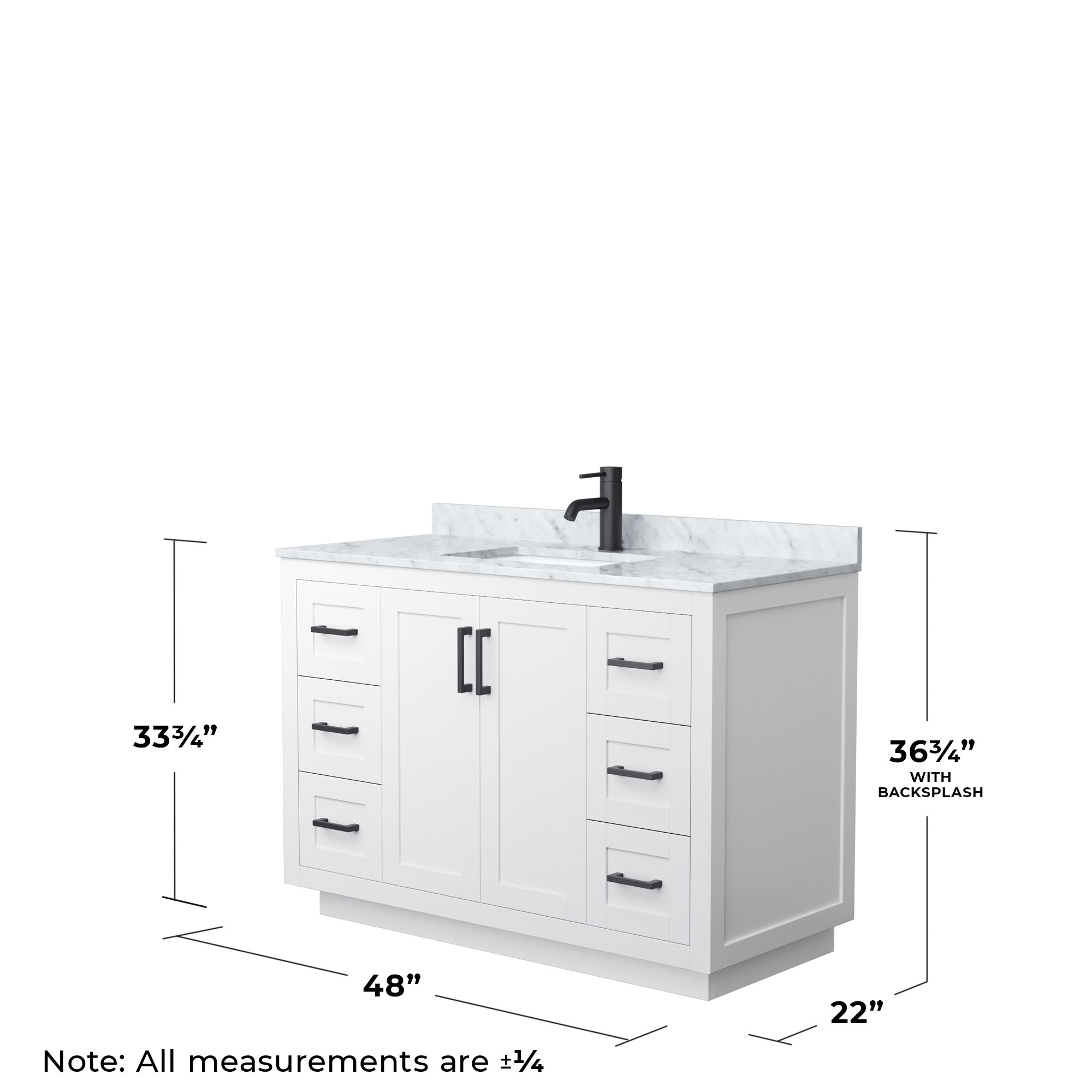 Wyndham Collection WCF292948SWBCMUNSMXX Bath-Vanity-Combo - View #5