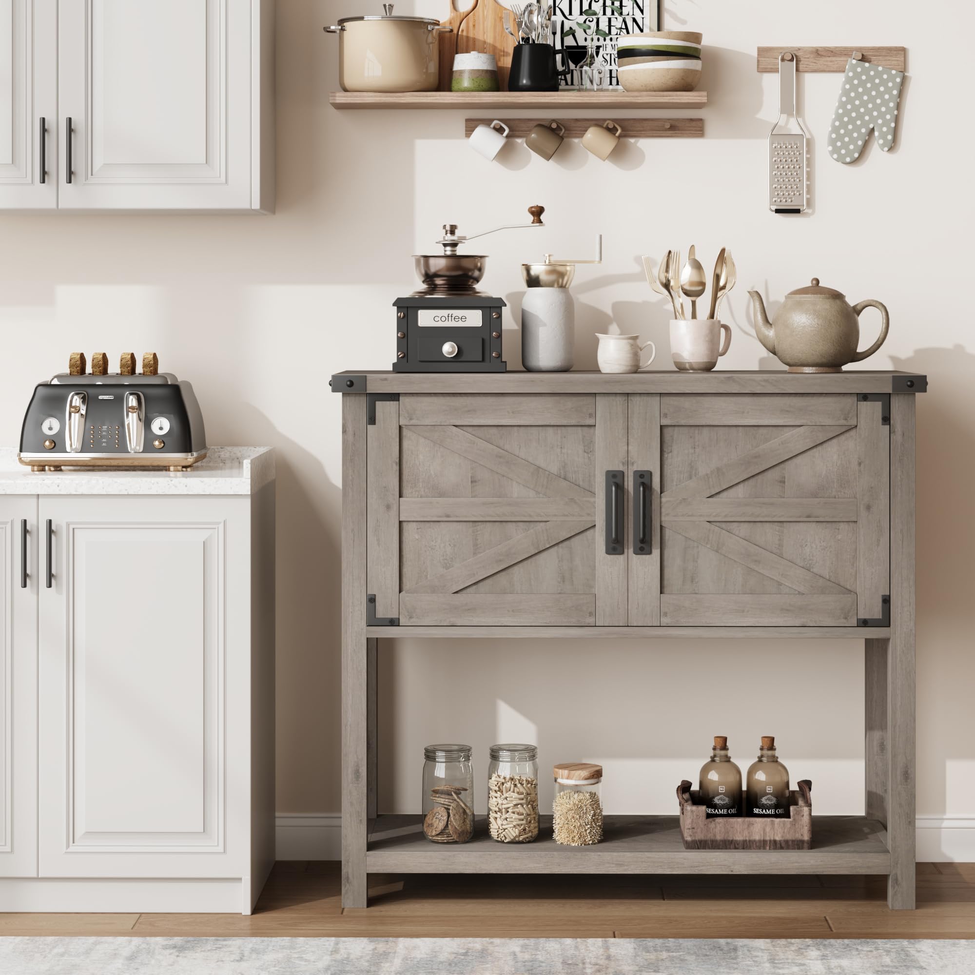 GarveeLife LEEW-PHO-14R2LWLT Cabinets-Kitchen - View #5