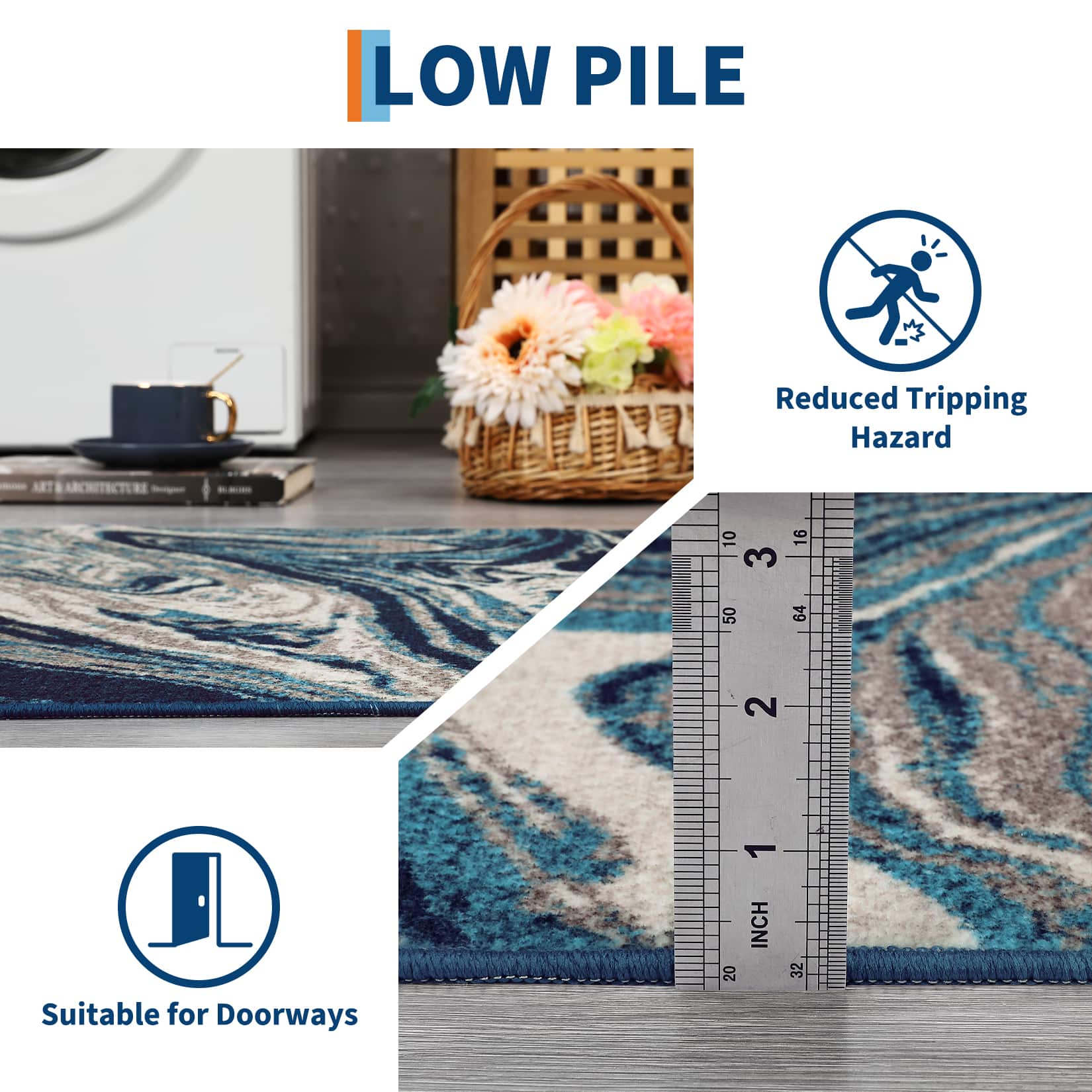 Qeetex SUNNY-PHK-33TARL9A rugs - View #7