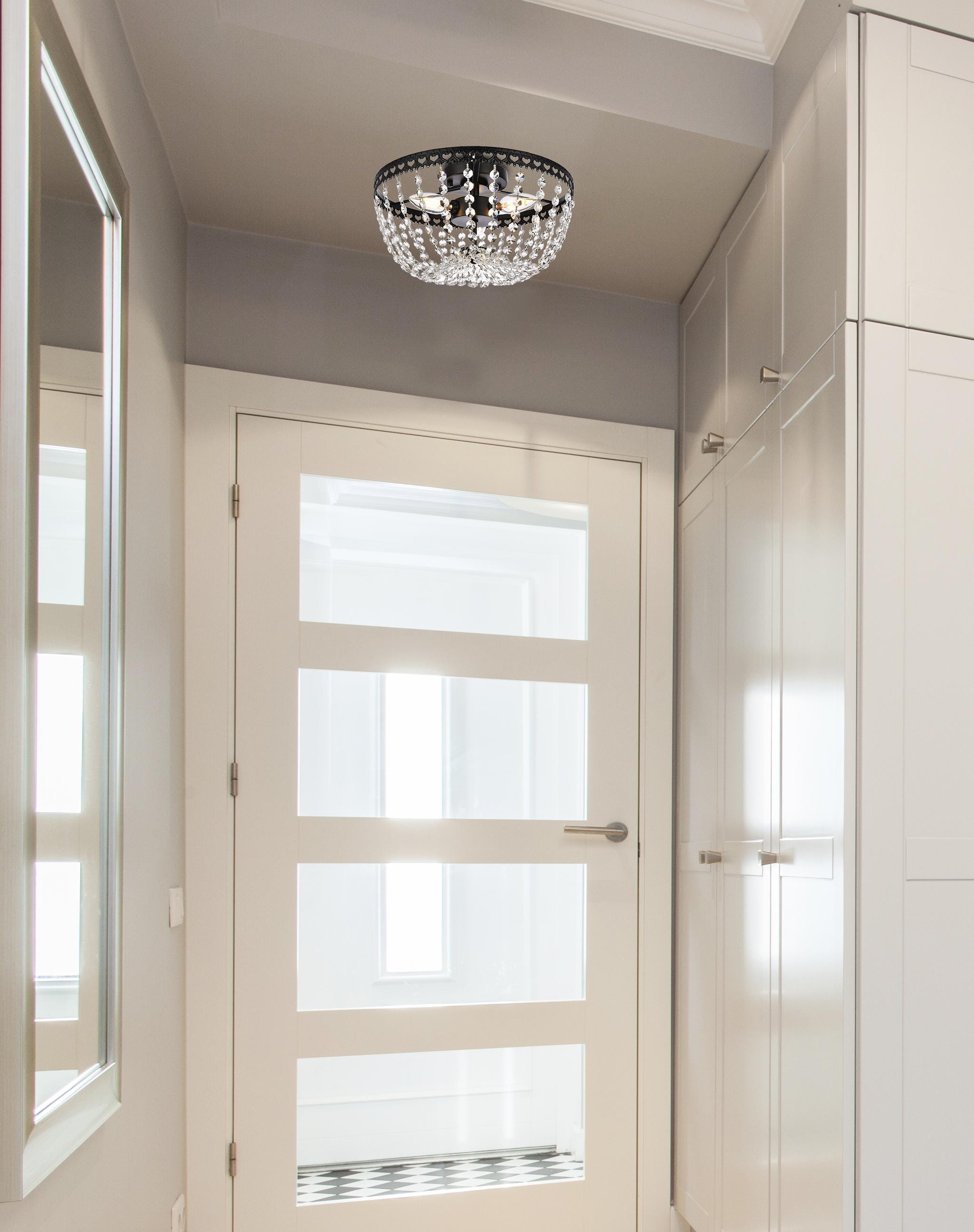 Elegant Decor HF3336F12BK flushmounts - View #2