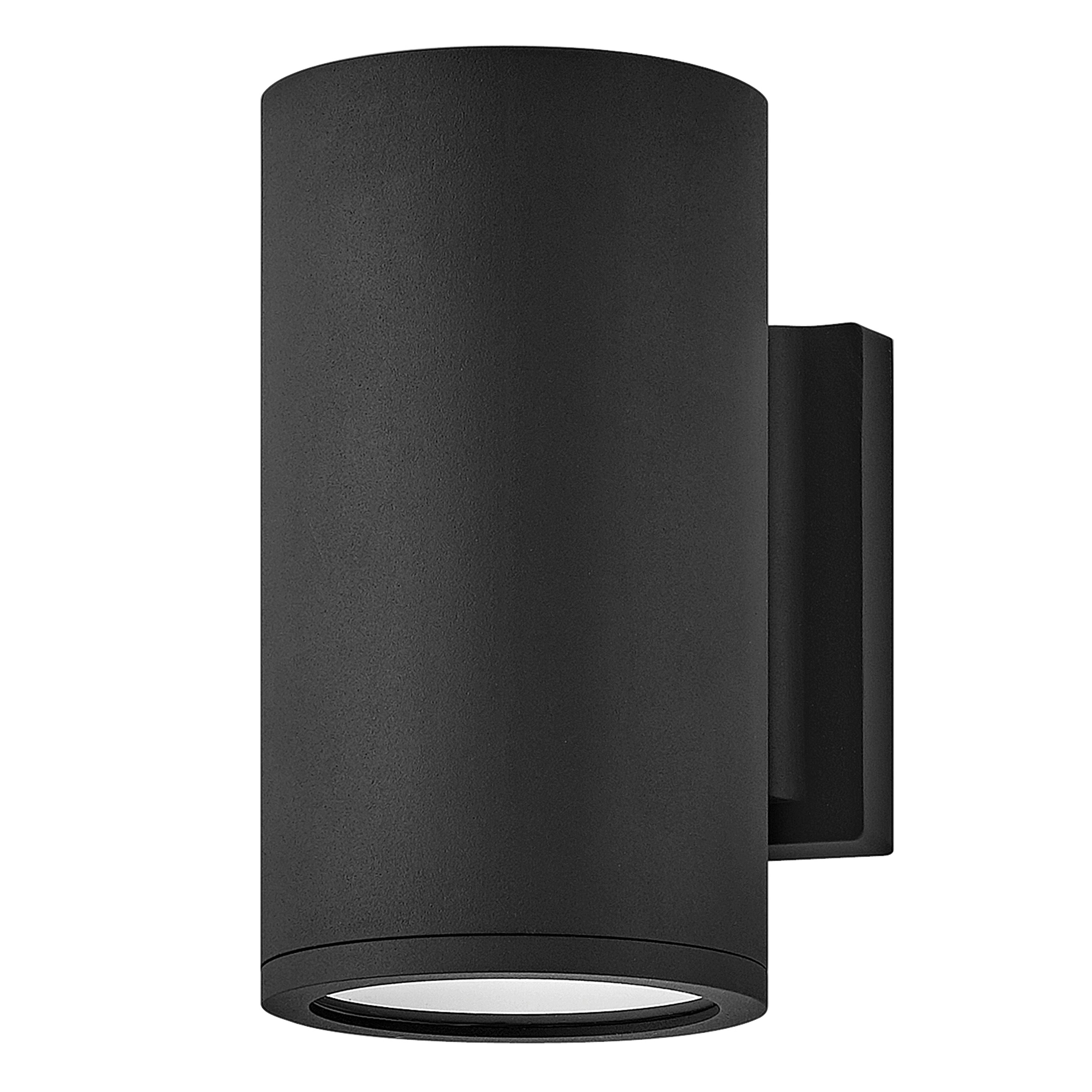 Hinkley 13590BK-LL Silo 1 -Light 8-in H Brushed Bronze Hardwired Dark Sky Outdoor Wall Light