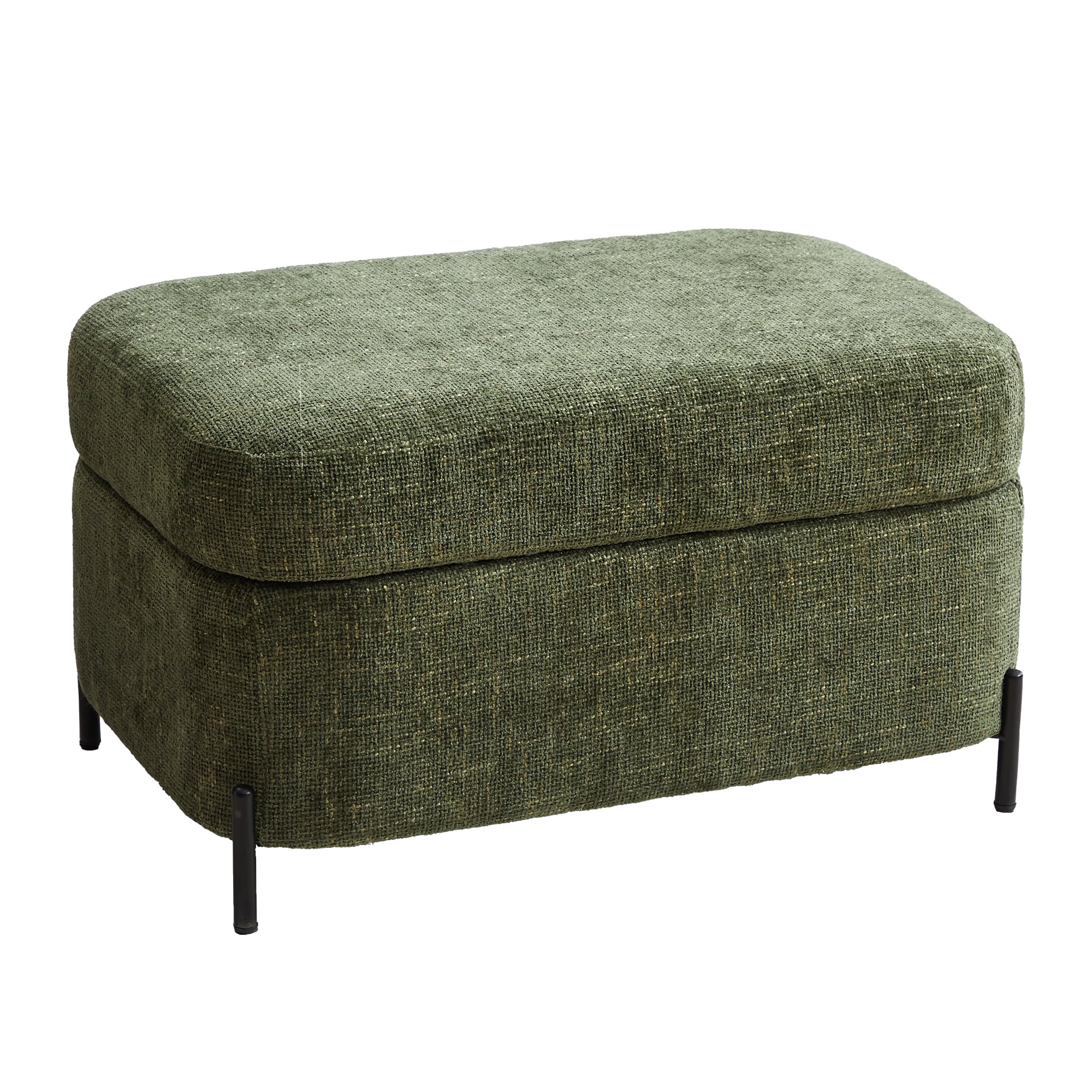 Hrinhom HC-W4003-GREEN Modern GREEN Storage Ottoman