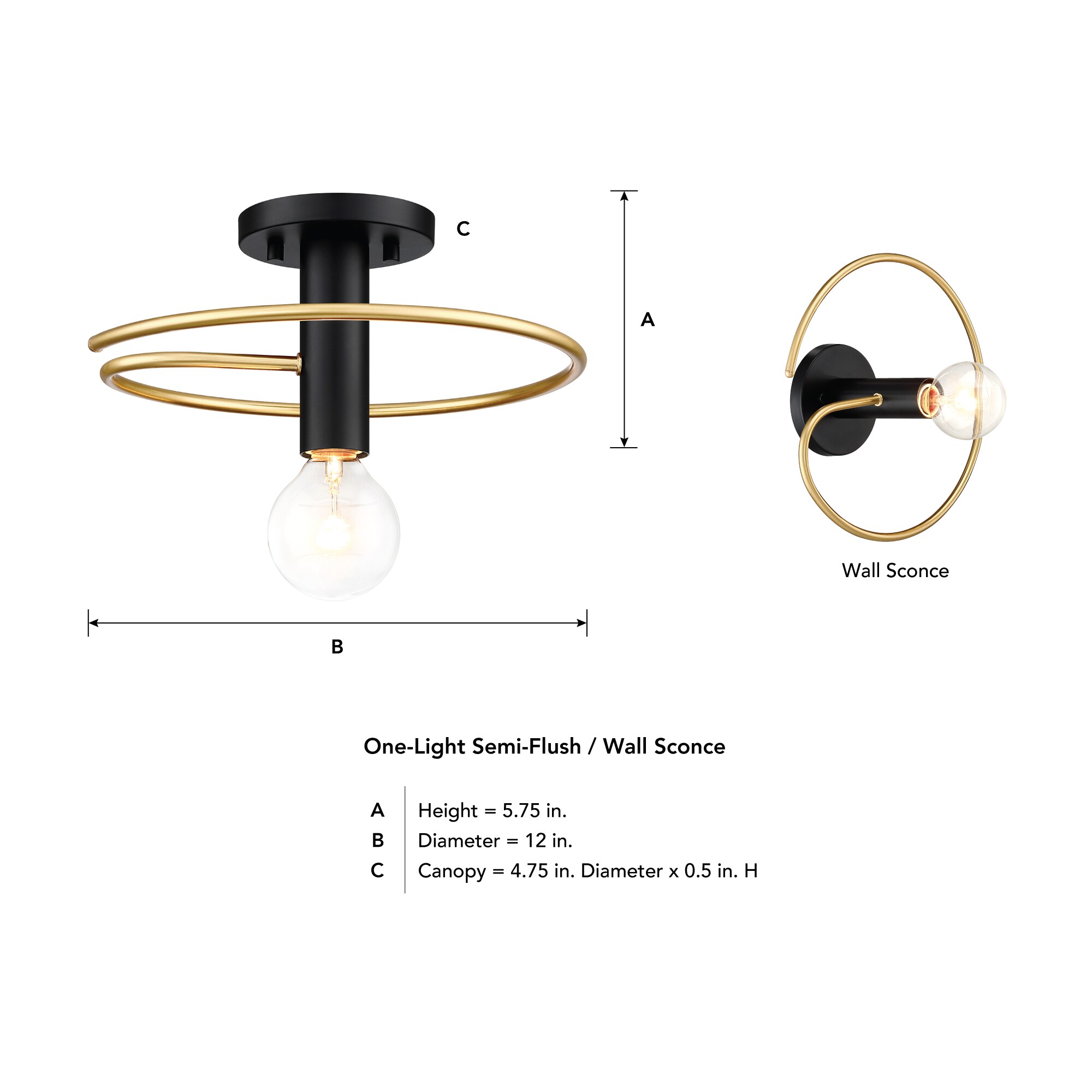 Designers Fountain E234M-SF-MB flushmounts - View #10