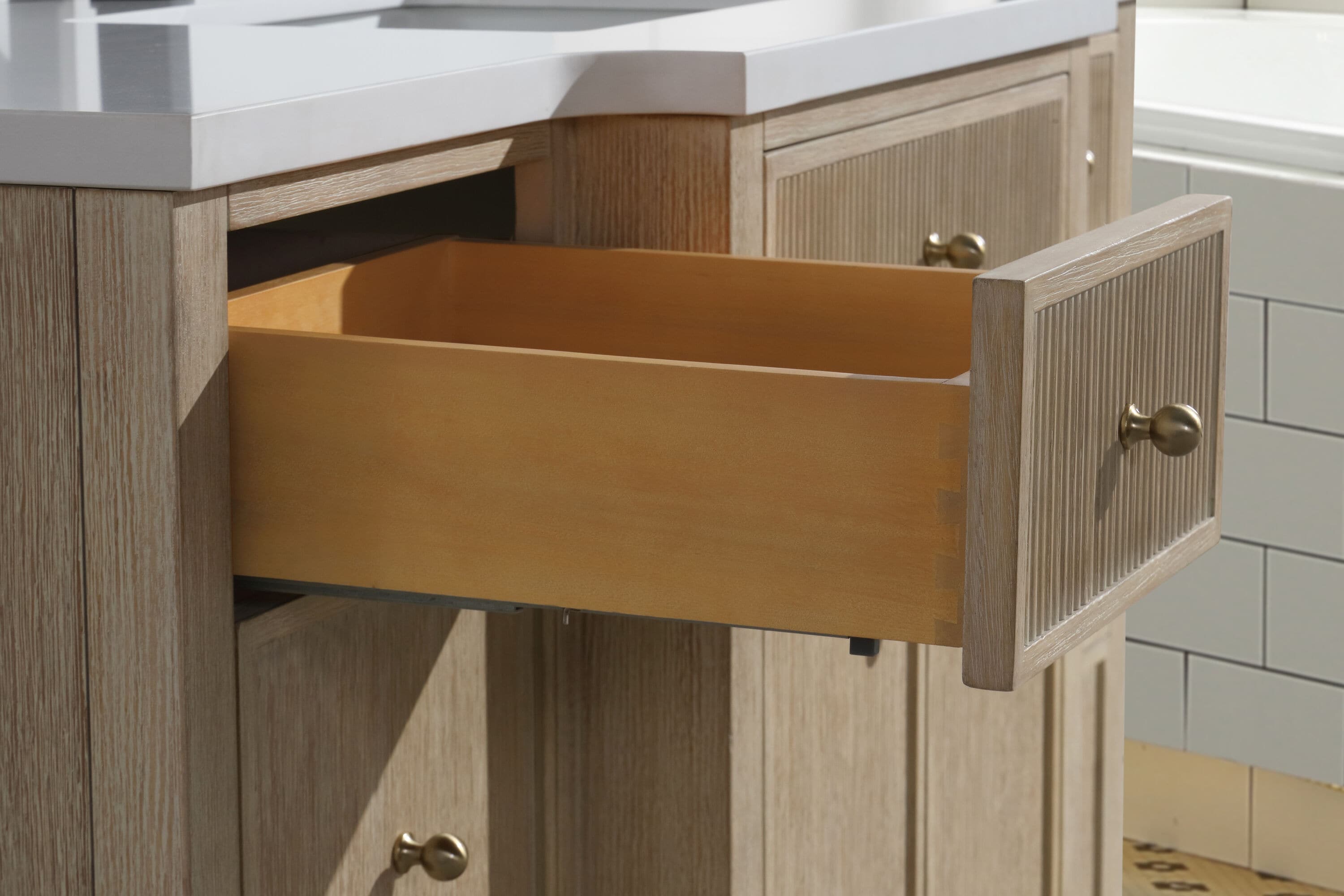 Ari Kitchen & Bath AKB-REDONDO-55-ASHOA Bath-Vanity-Combo - View #4