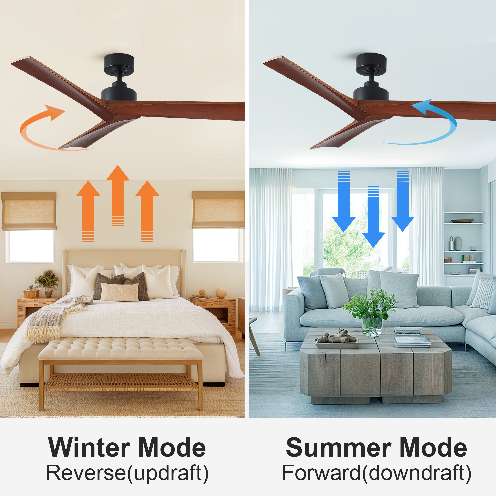 Tenleaf LIGHT0413-266-1 Ceiling-Fans - View #6