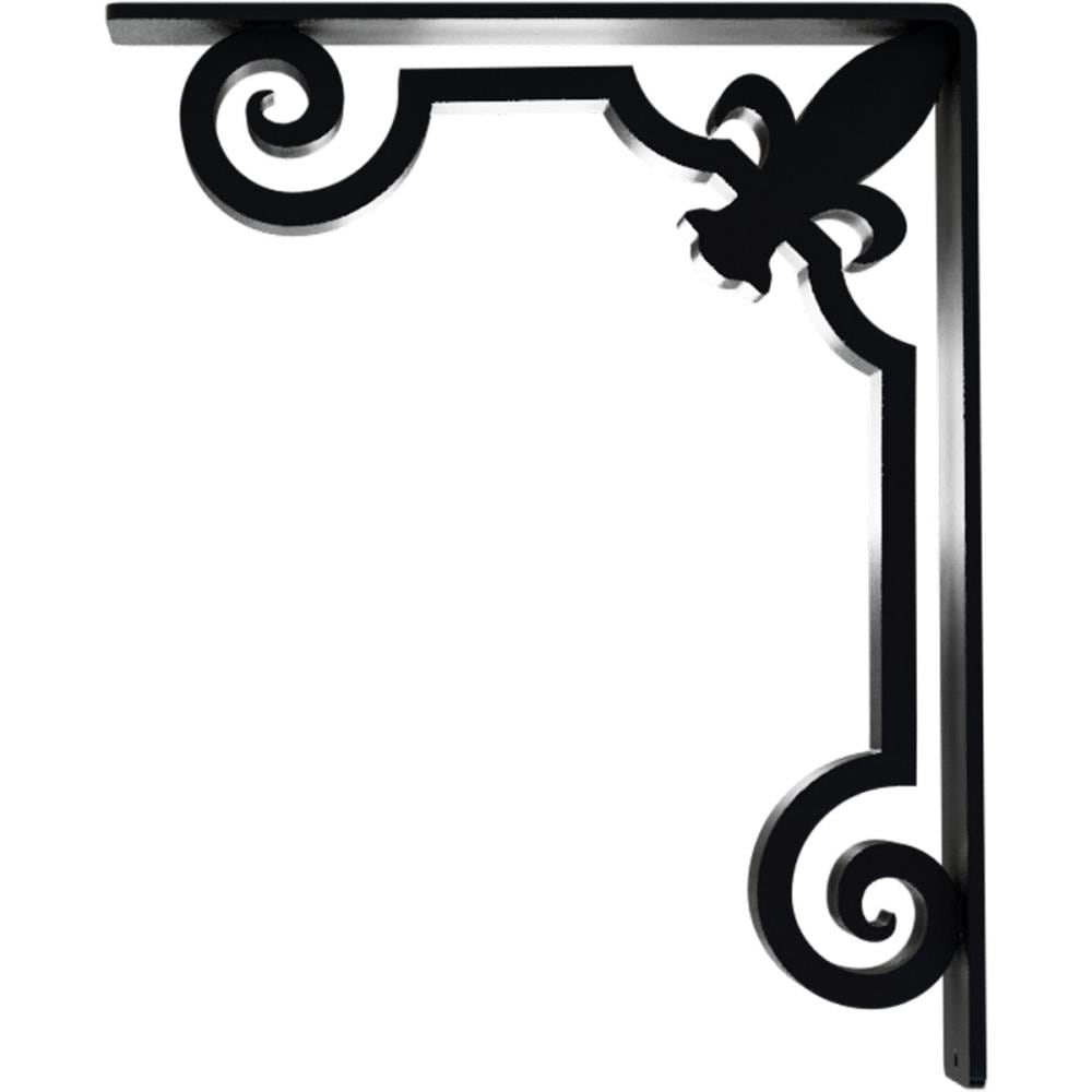 Ekena Millwork BKTM02X10X12TFL Mending-Plates-Brackets-Braces - View #4