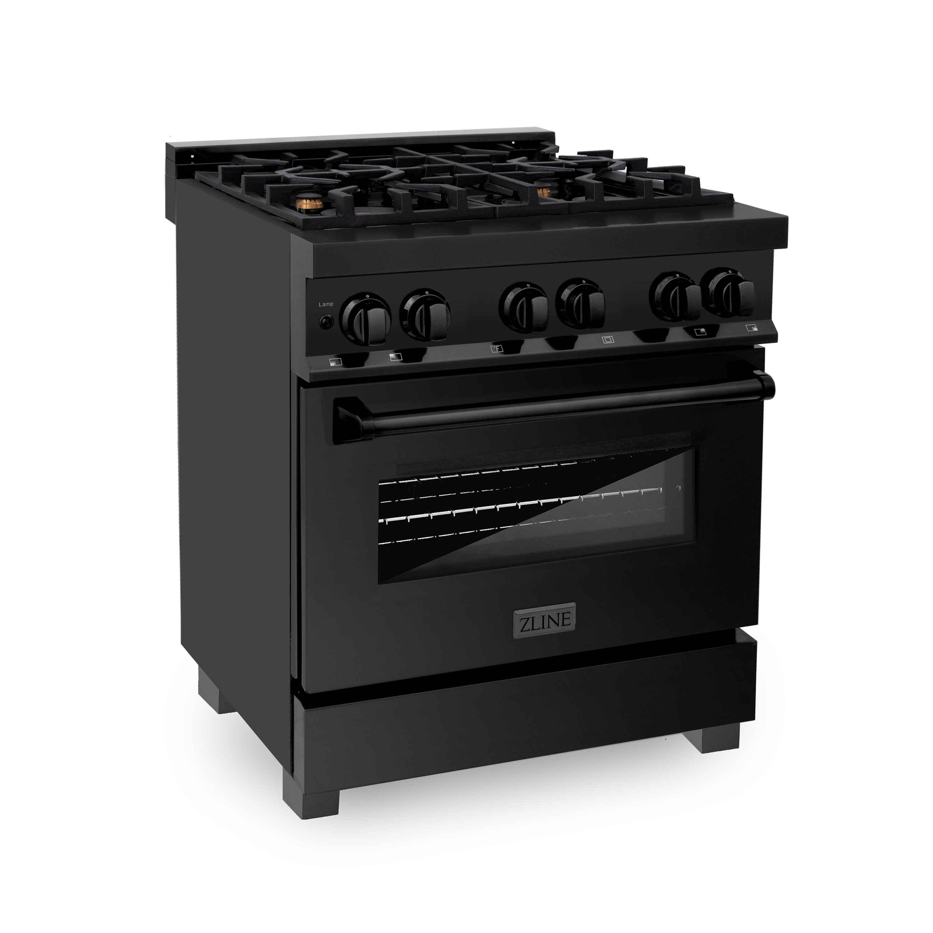 ZLINE KITCHEN & BATH 30-in 400-CFM Convertible Black Stainless