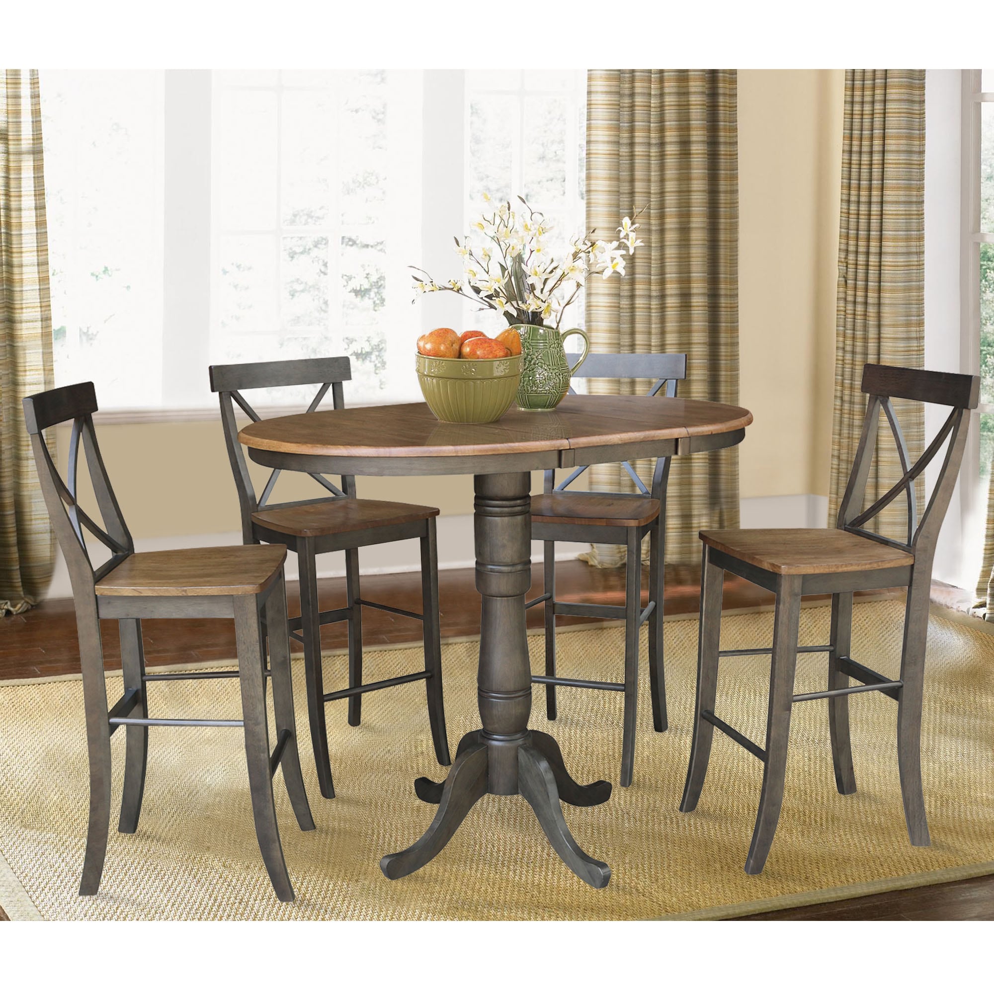 International Concepts K45-36RXT-6B-S6133-4 Dining-Sets - View #2