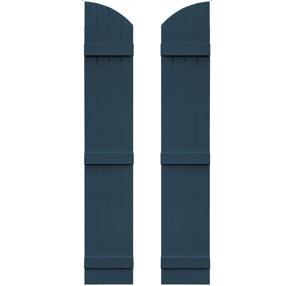 Vantage V5931481036 13.875-in W x 81-in H Classic Blue Board and batten Exterior Shutters ( 1 -Pack )