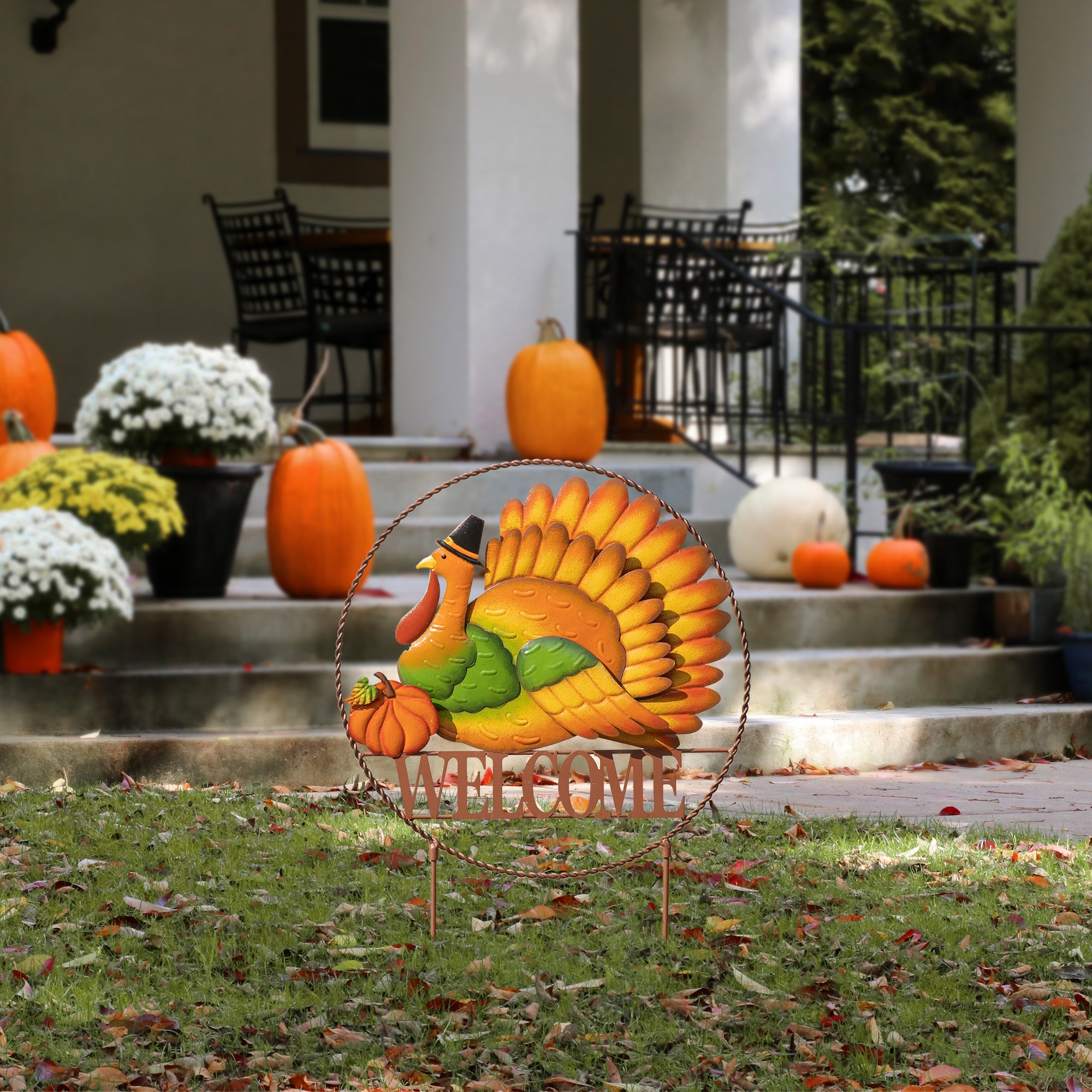 Glitzhome 2020300019 Indoor-Thanksgiving-Decor - View #4