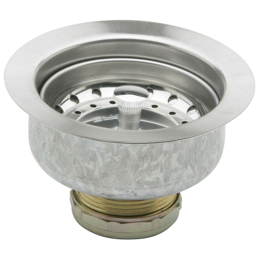 Elkay Dayton 3.5-in Stainless Steel Rust Resistant Strainer with Lock ...