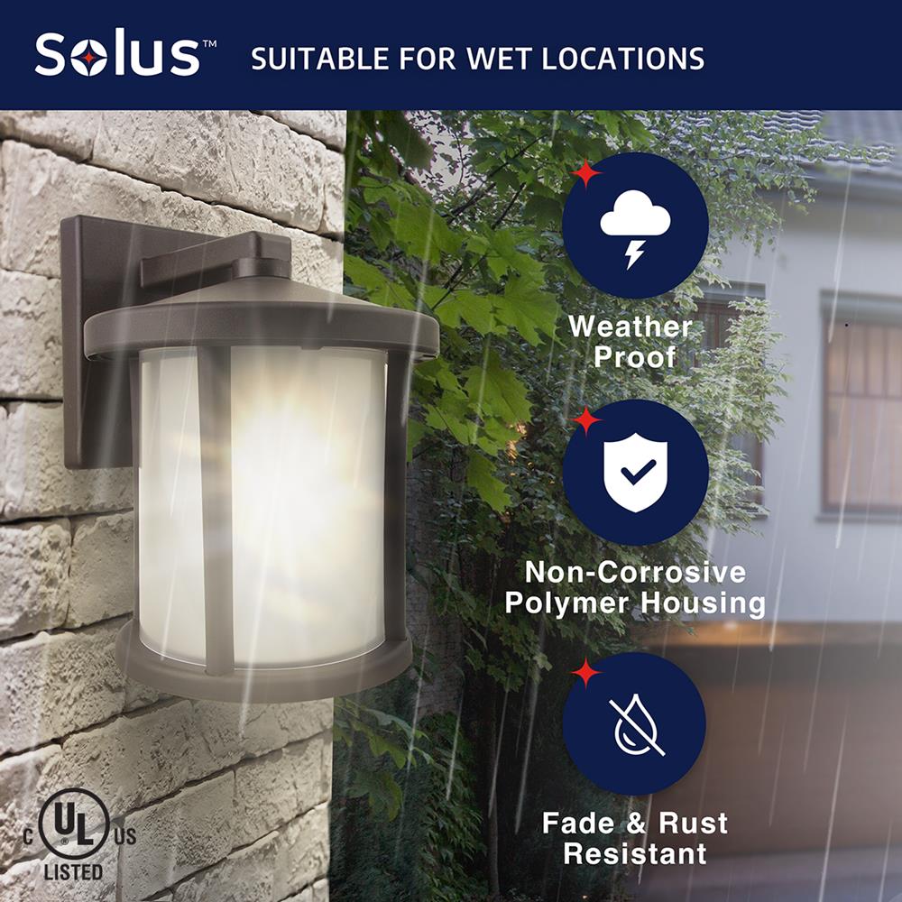Solus WM-S52VF-BZ-S Outdoor-Wall-Lighting - View #2