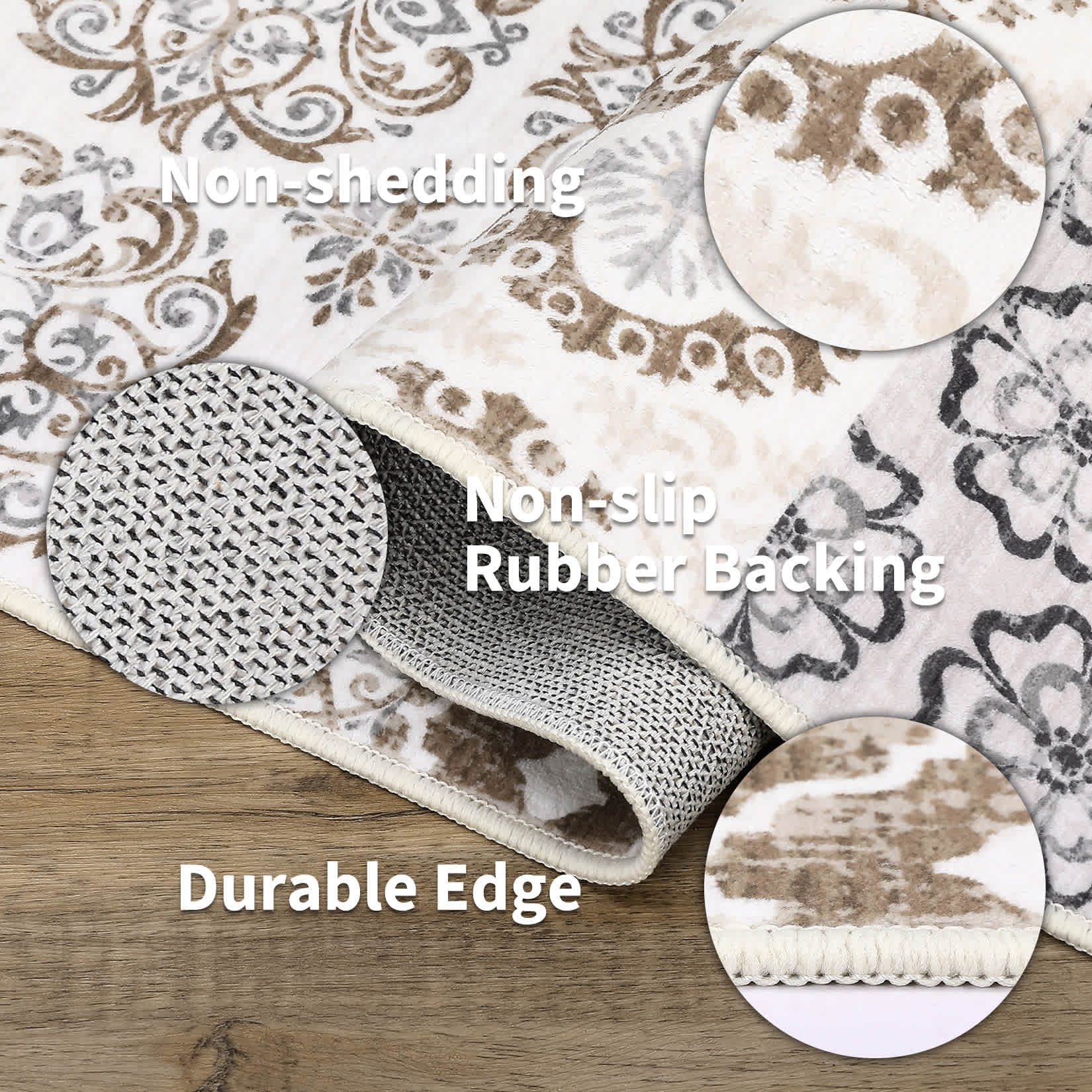 Qeetex LSN-PHK-343NATMS rugs - View #8