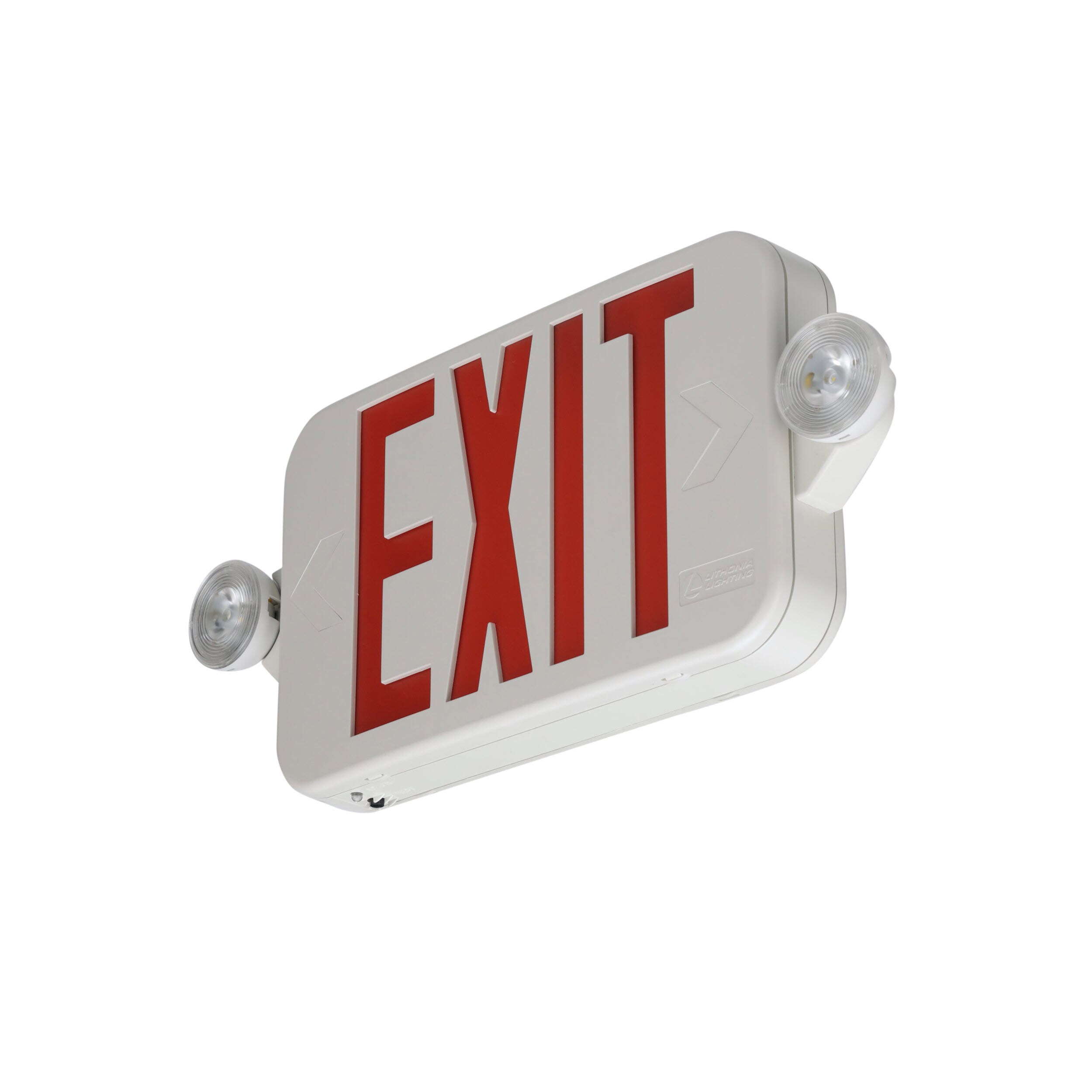 Lithonia Lighting 210lan LED Red Thermoplastic Exit Sign for sale online 