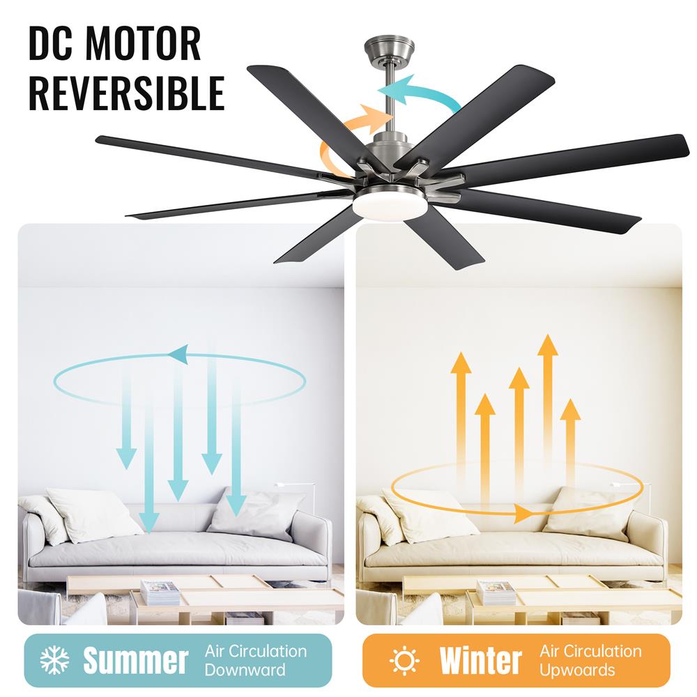 Sofucor LW-66K002SMTY-SN Ceiling-Fans - View #4
