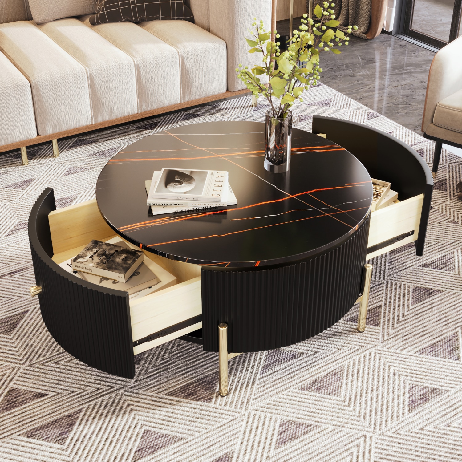 Streamdale Furniture WF311606AAB Console-Sofa-Tables - View #3