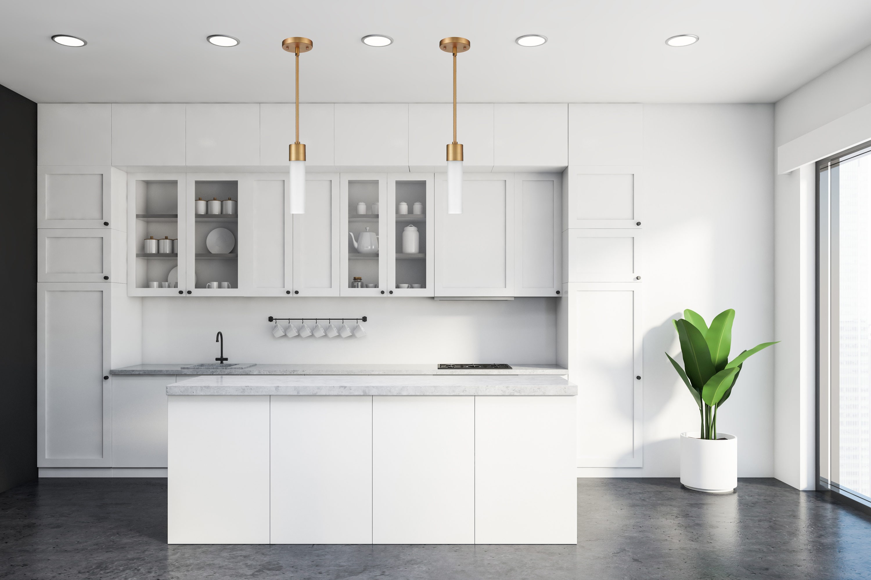 Whitfield Lighting PT558-8NG Pendant-Lights - View #4