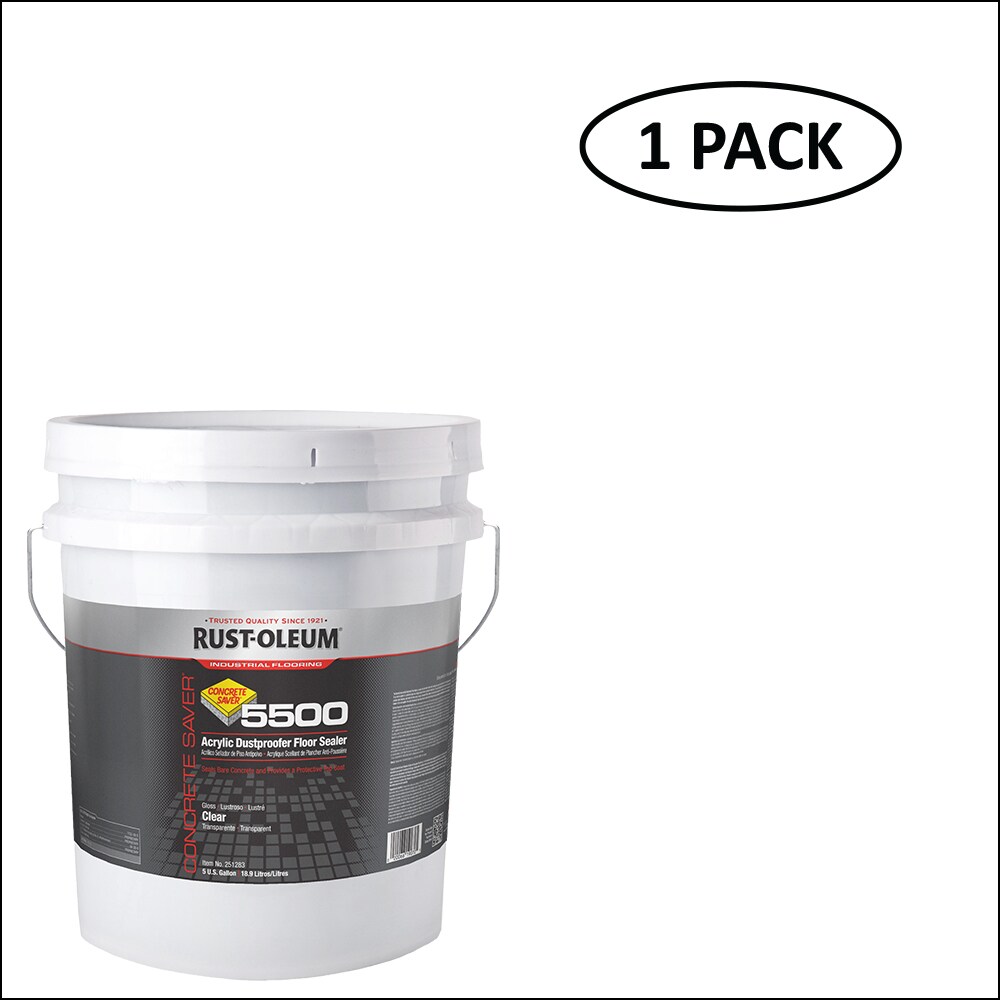 RustOleum Concrete Saver Clear Gloss Interior/Exterior Porch and Floor